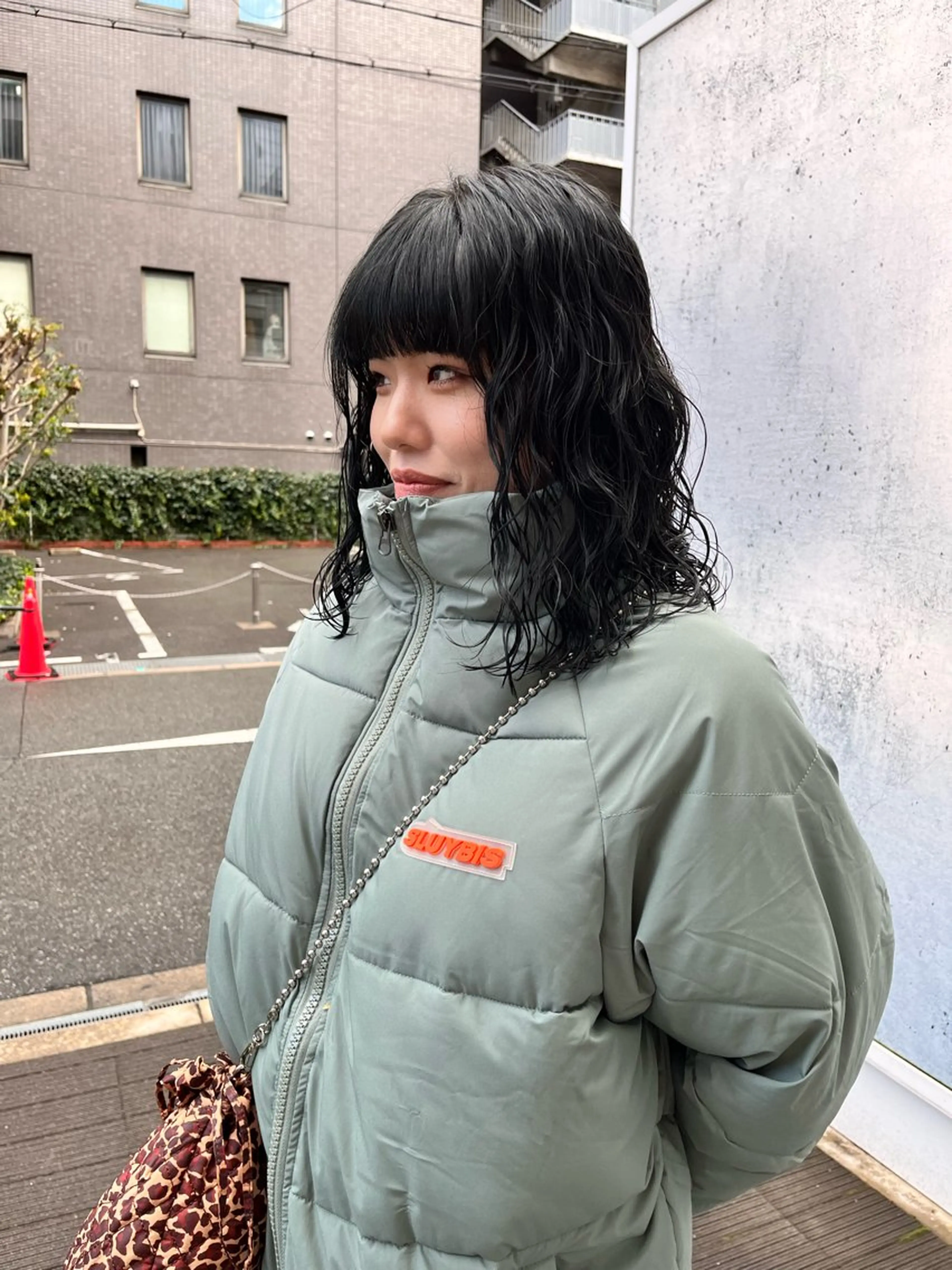 セミロング パーマ セミロングパーマ カット パーマ ショート/パーマ/ カラー/FUKOのヘアスタイル