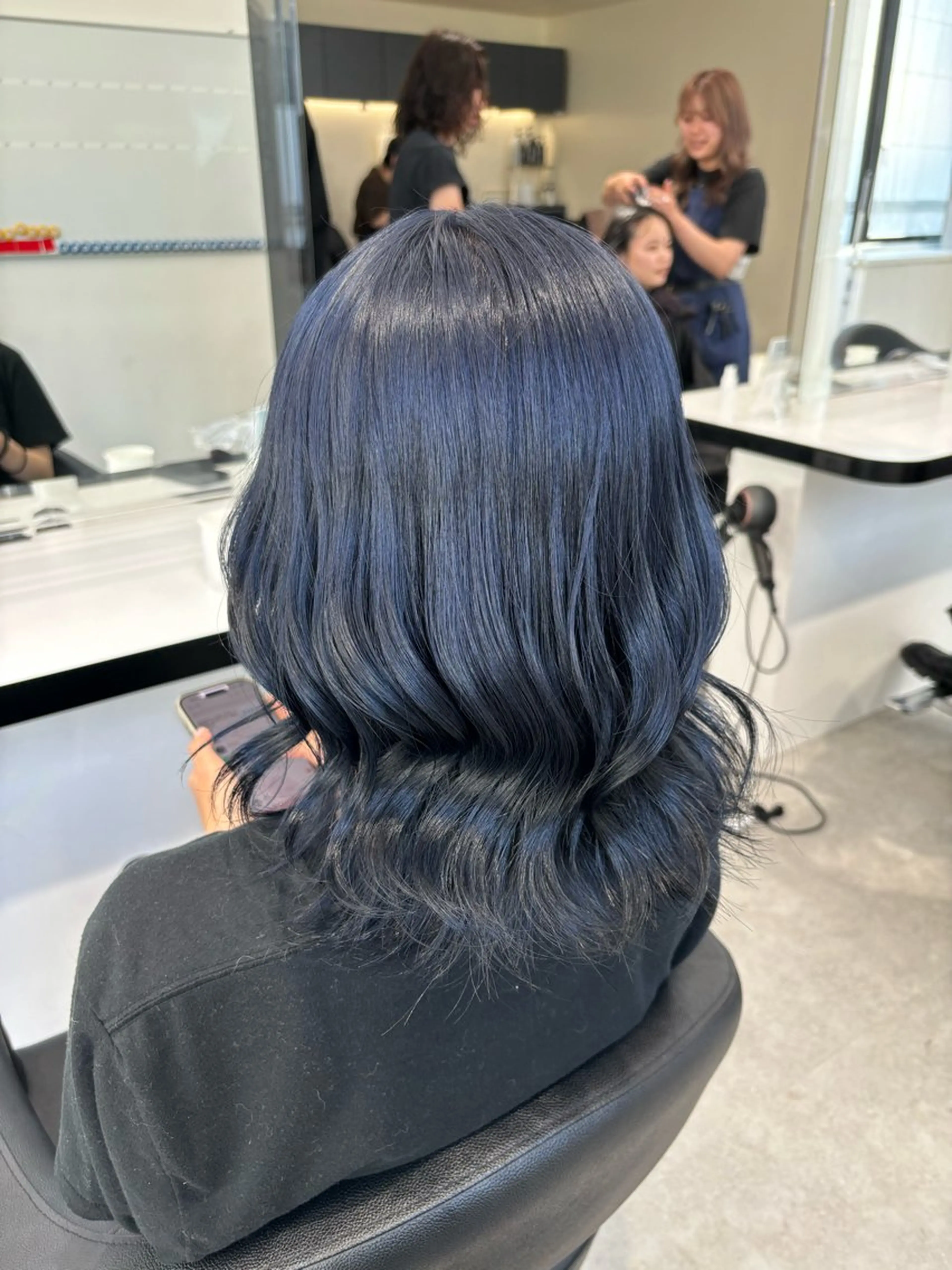 セミロング Wカラー/暖色/べ ージュりく©︎🐝のヘアスタイル