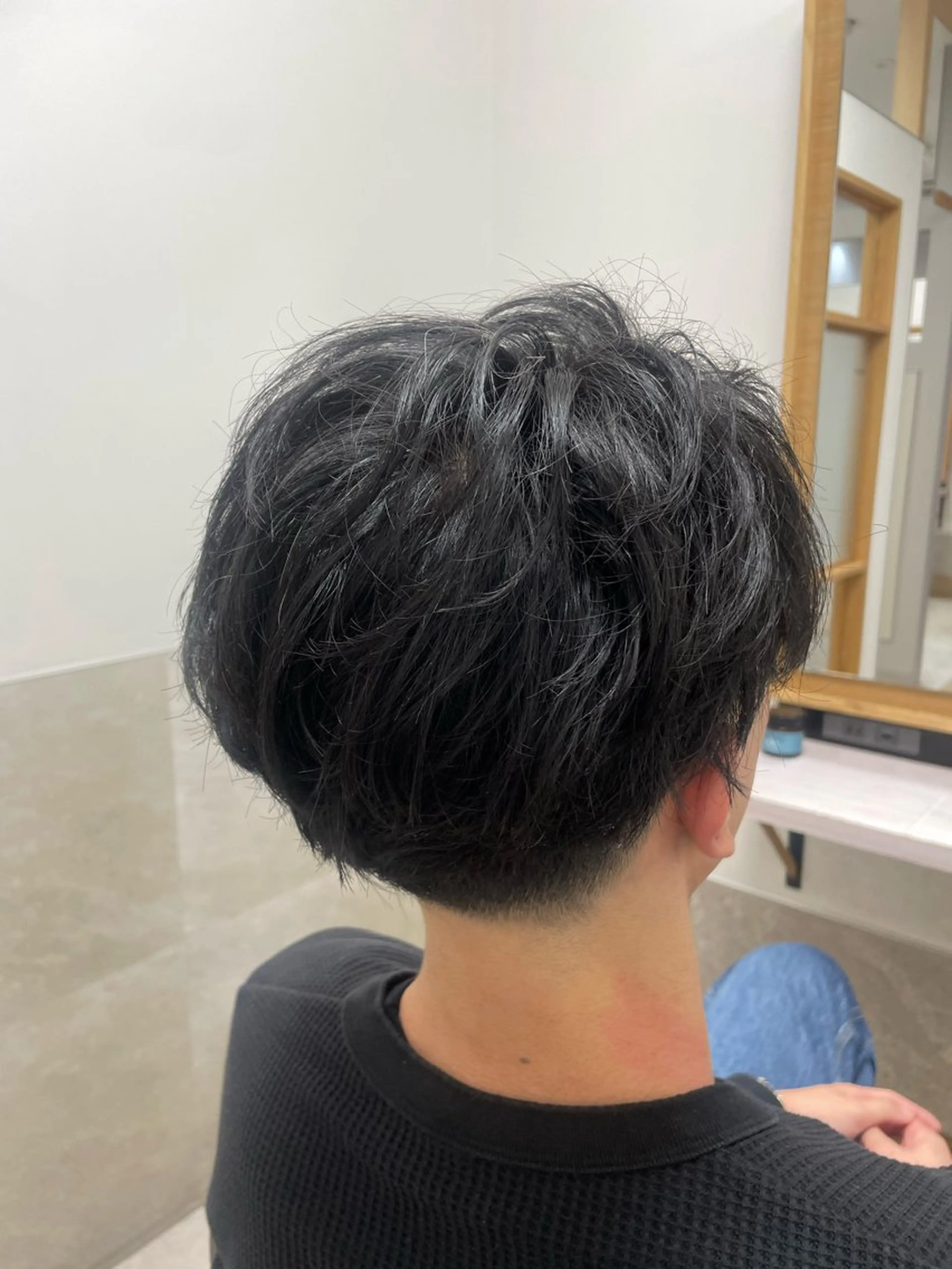 ミディアム カット Go today shaire salon所属・BLEACH 🟥 PERM 天神🏆のヘアスタイル