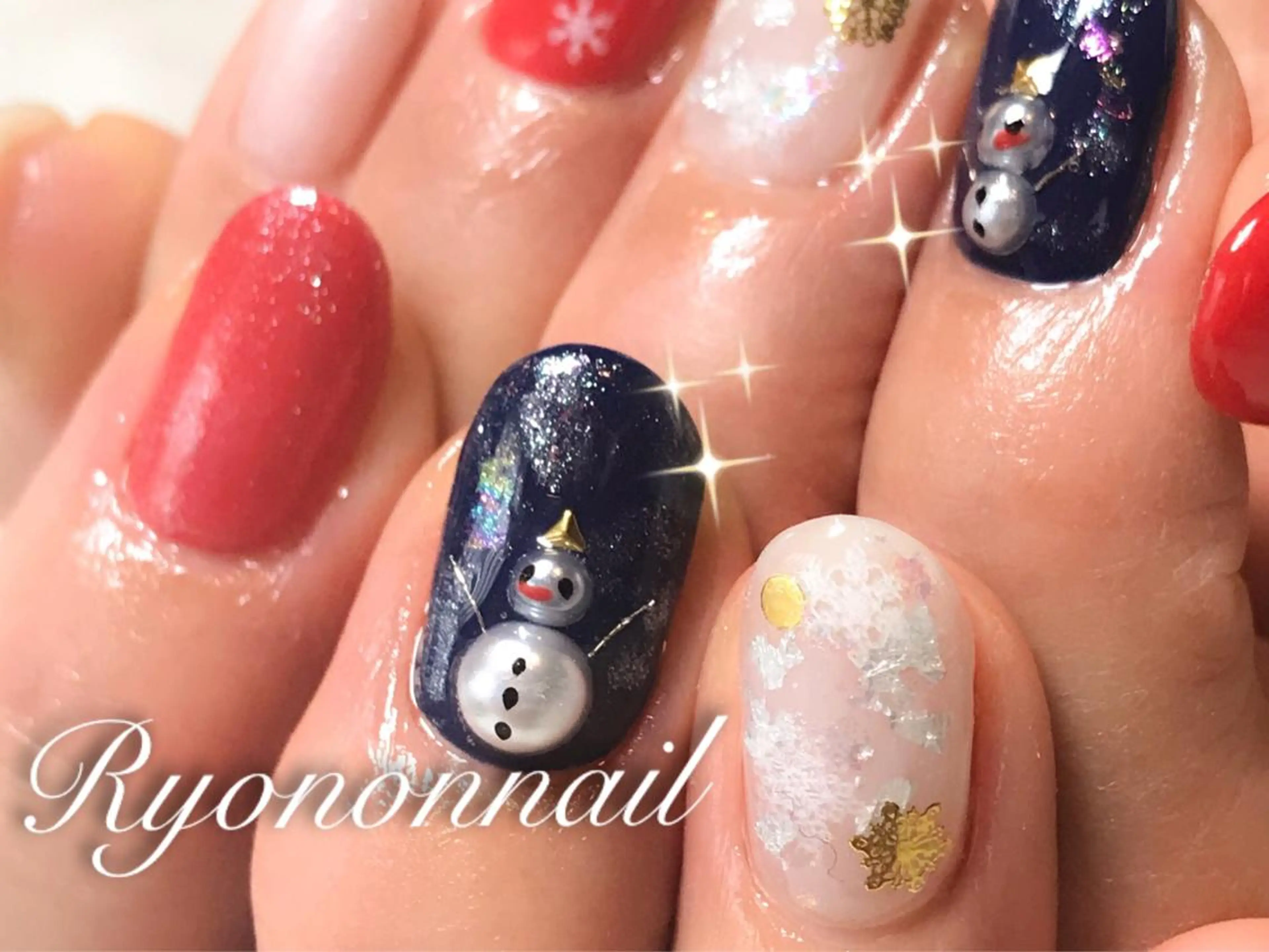 ネイル Ryononnail(リョノンネイル)所属・Ryononnail 上谷典子のネイルデザイン