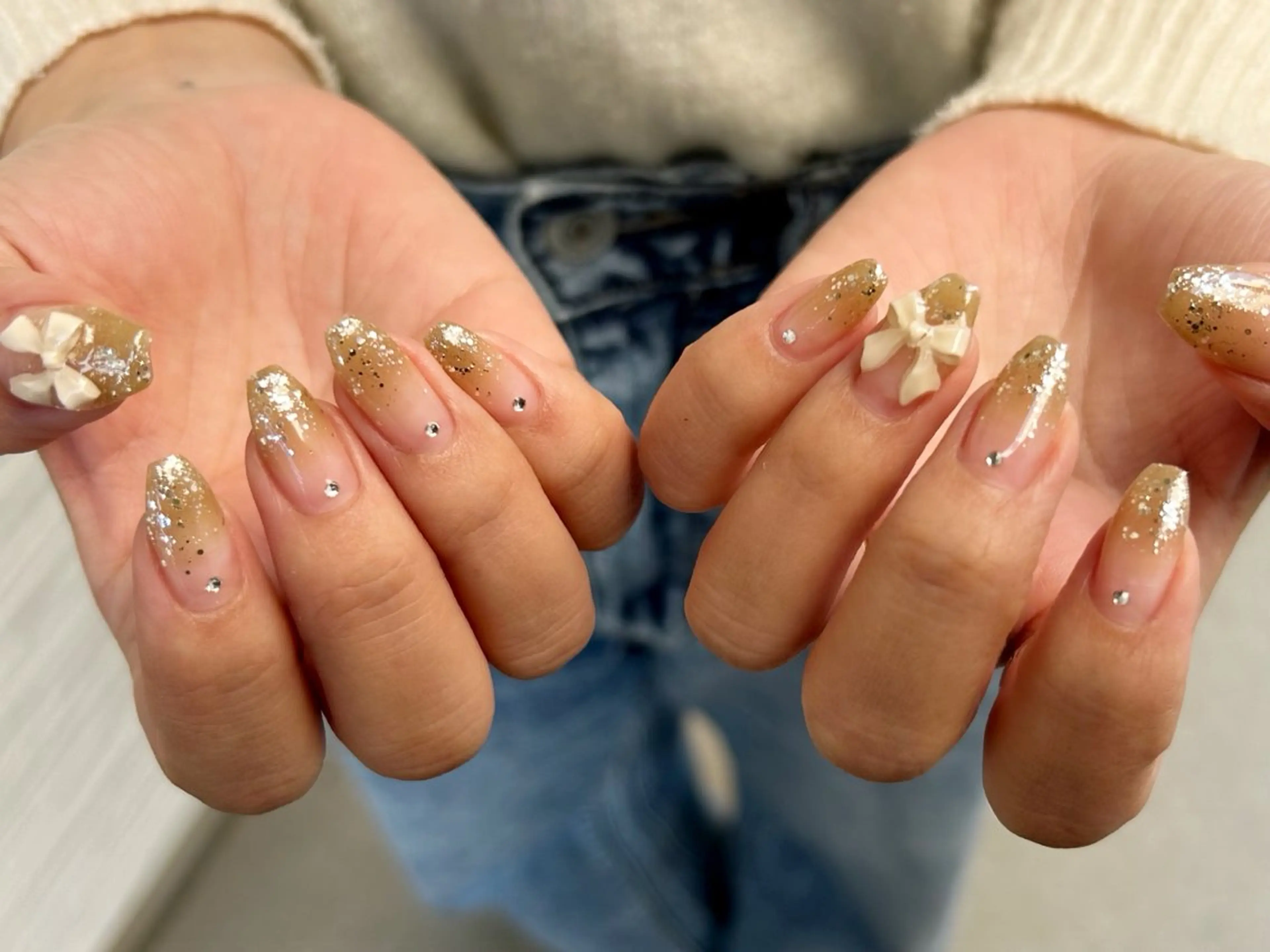 ネイル 長さ出し ジェルネイル 持ち込み パラジェル private nail salon〜.18〜所属・.18 〜のネイルデザイン