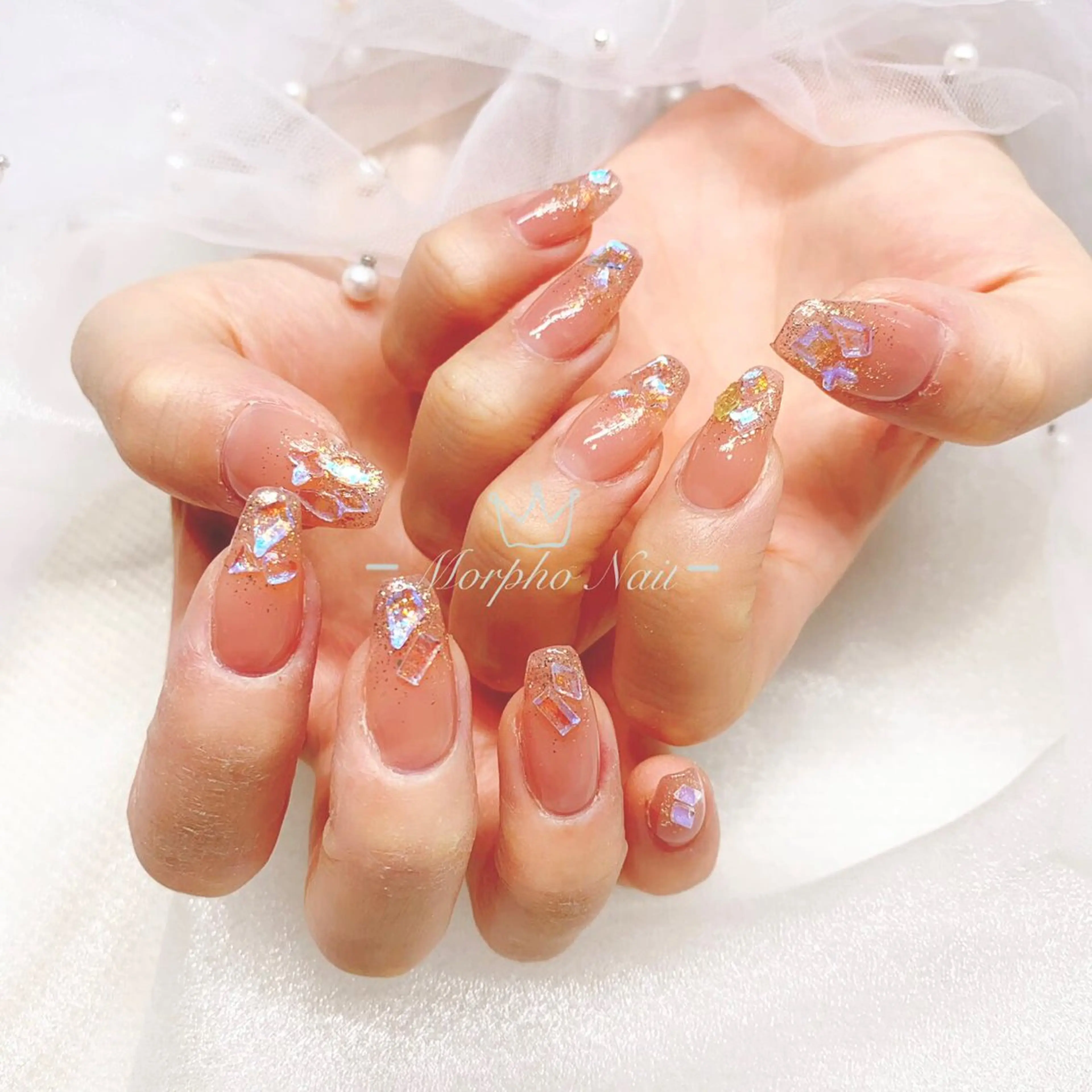 ネイル ハンドネイル Morpho nailのネイルデザイン