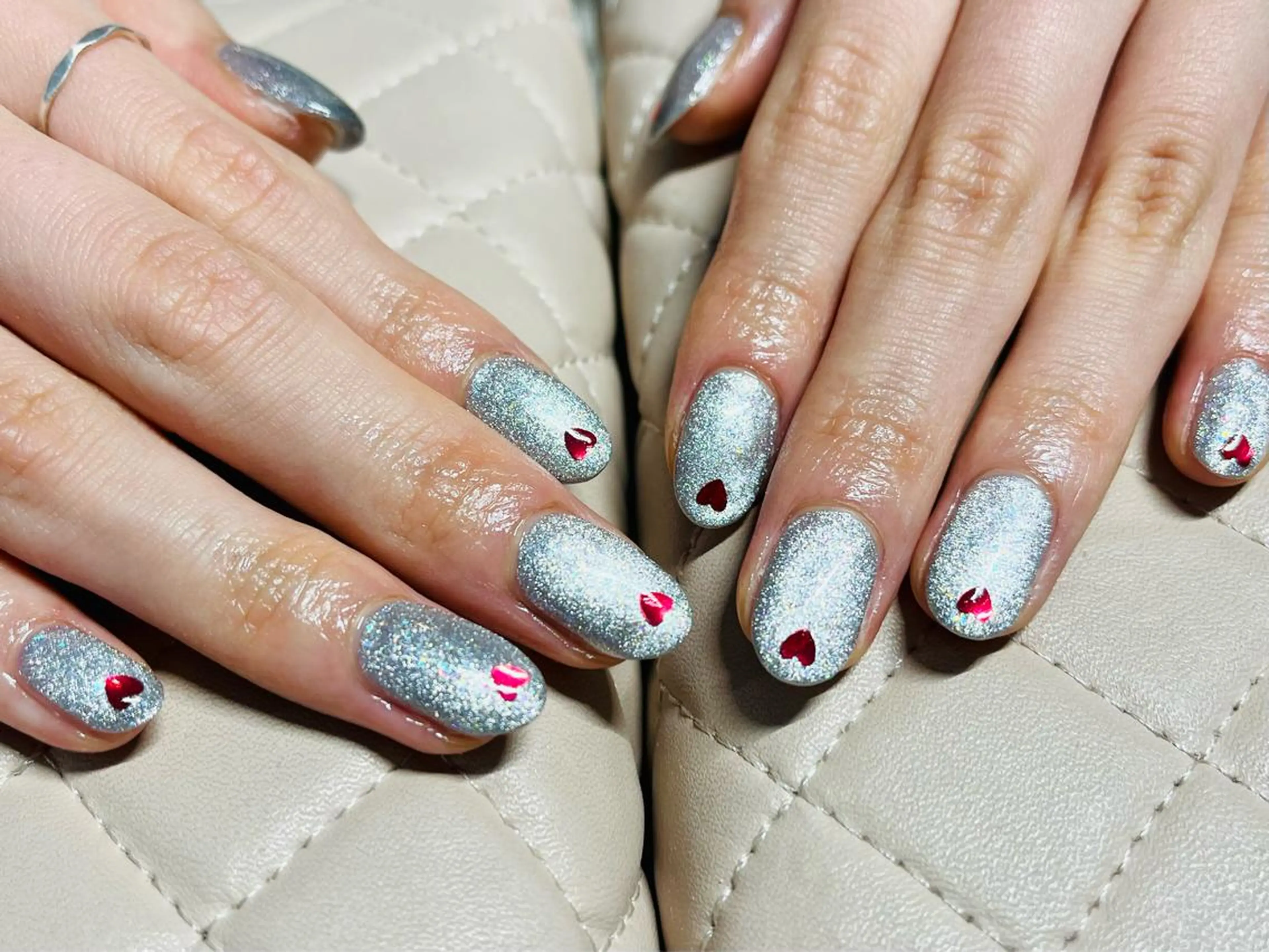 ネイル ハンドネイル goldgleams ちなのネイルデザイン