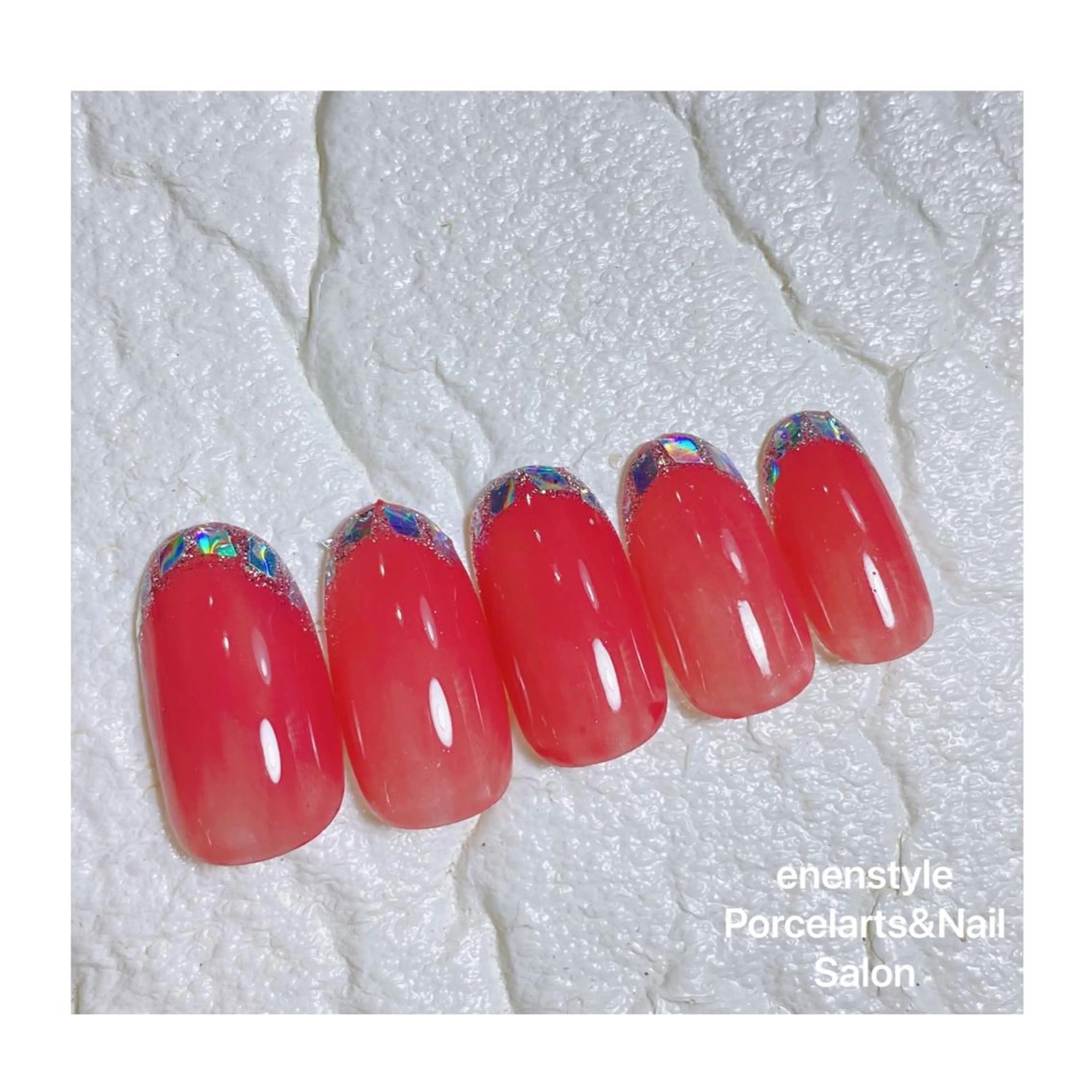 ミディアム ネイル 👑enen style👑のネイルデザイン