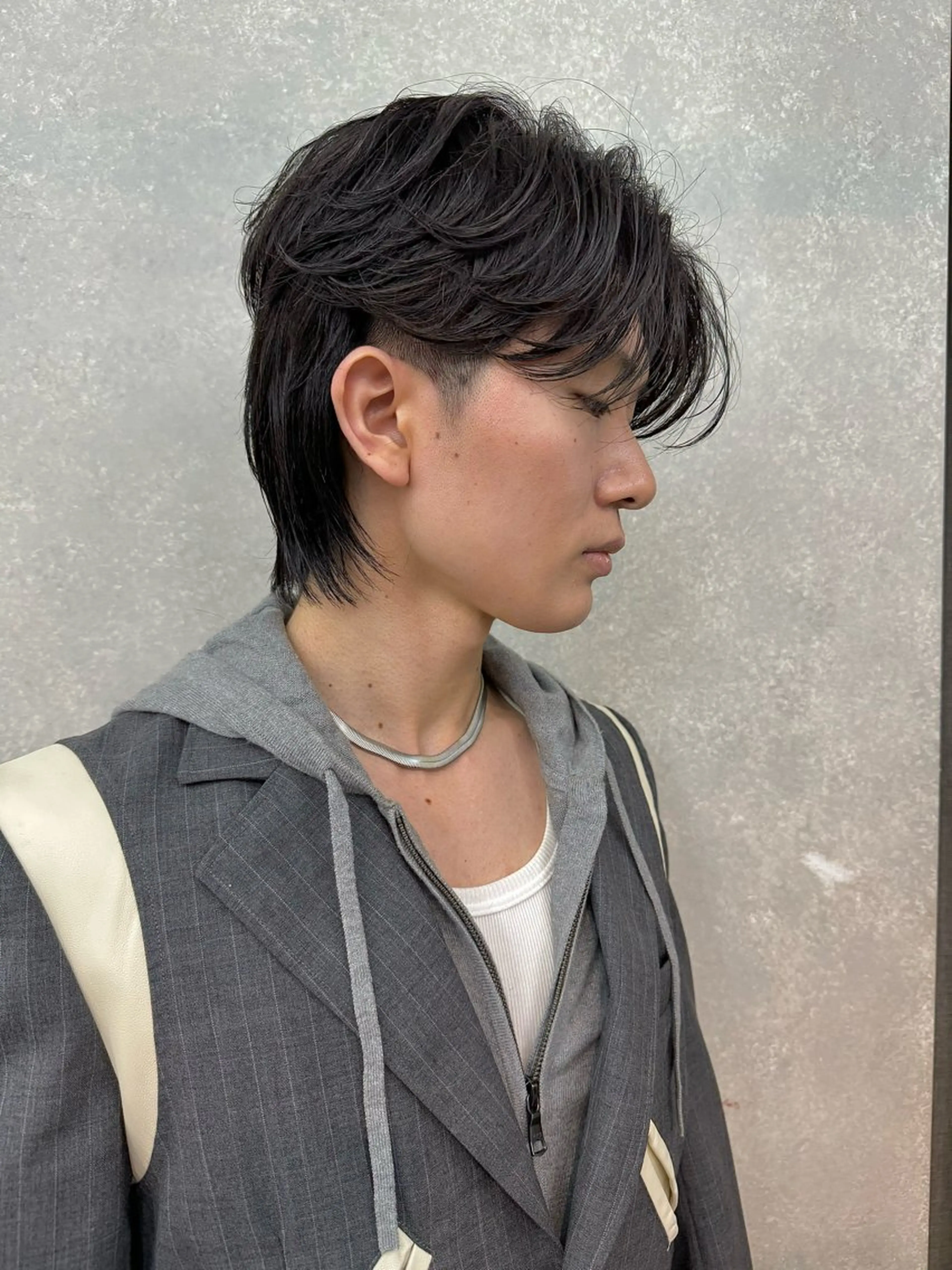 ショート パーマ メンズ カット パーマ 🇰🇷カルマパーマ kaito🇰🇷のヘアスタイル