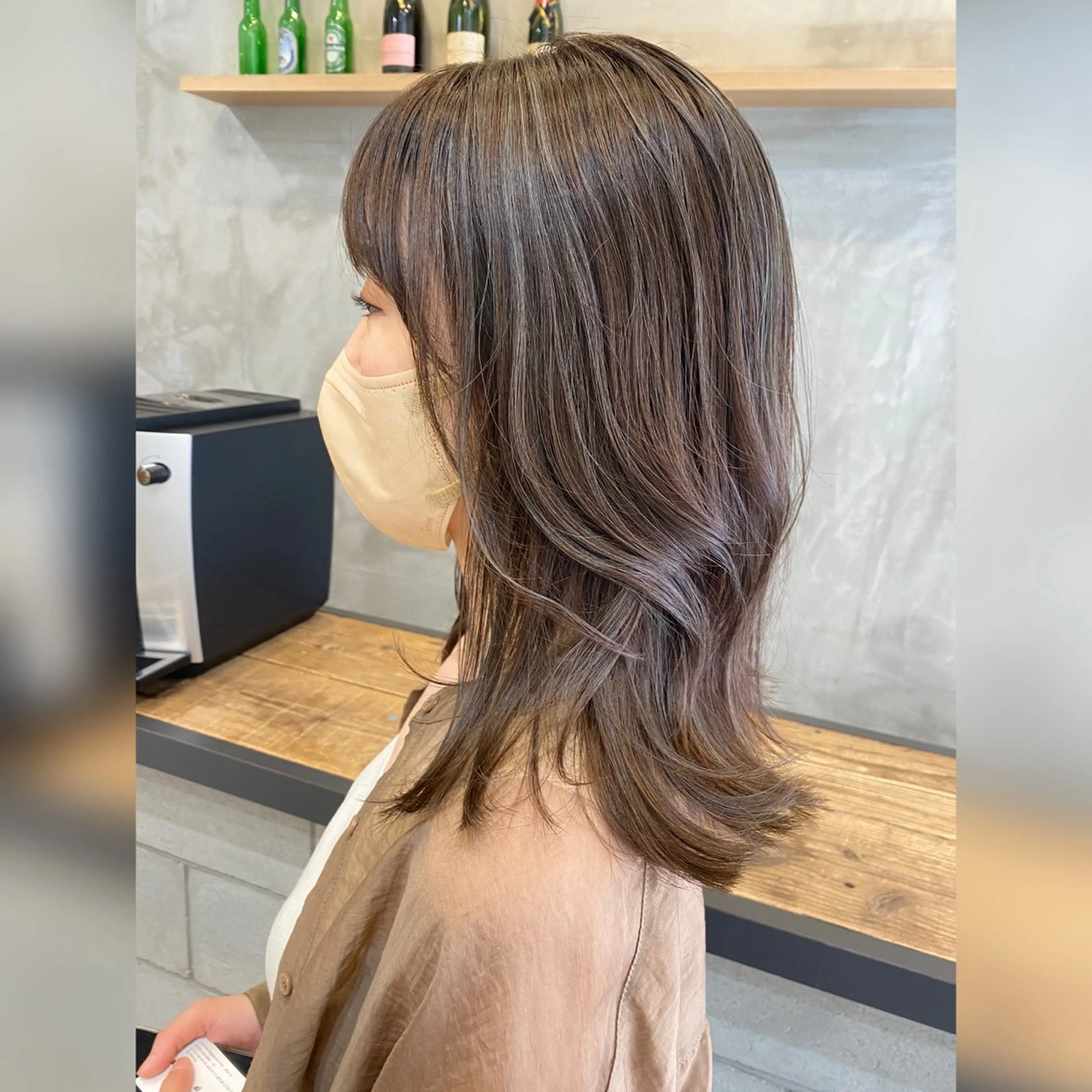 ロングの方はこちら➡『さりげなくお洒落に』🪼極細ハイライトカラー🪼[川口] (ホイル15枚以下)の写真