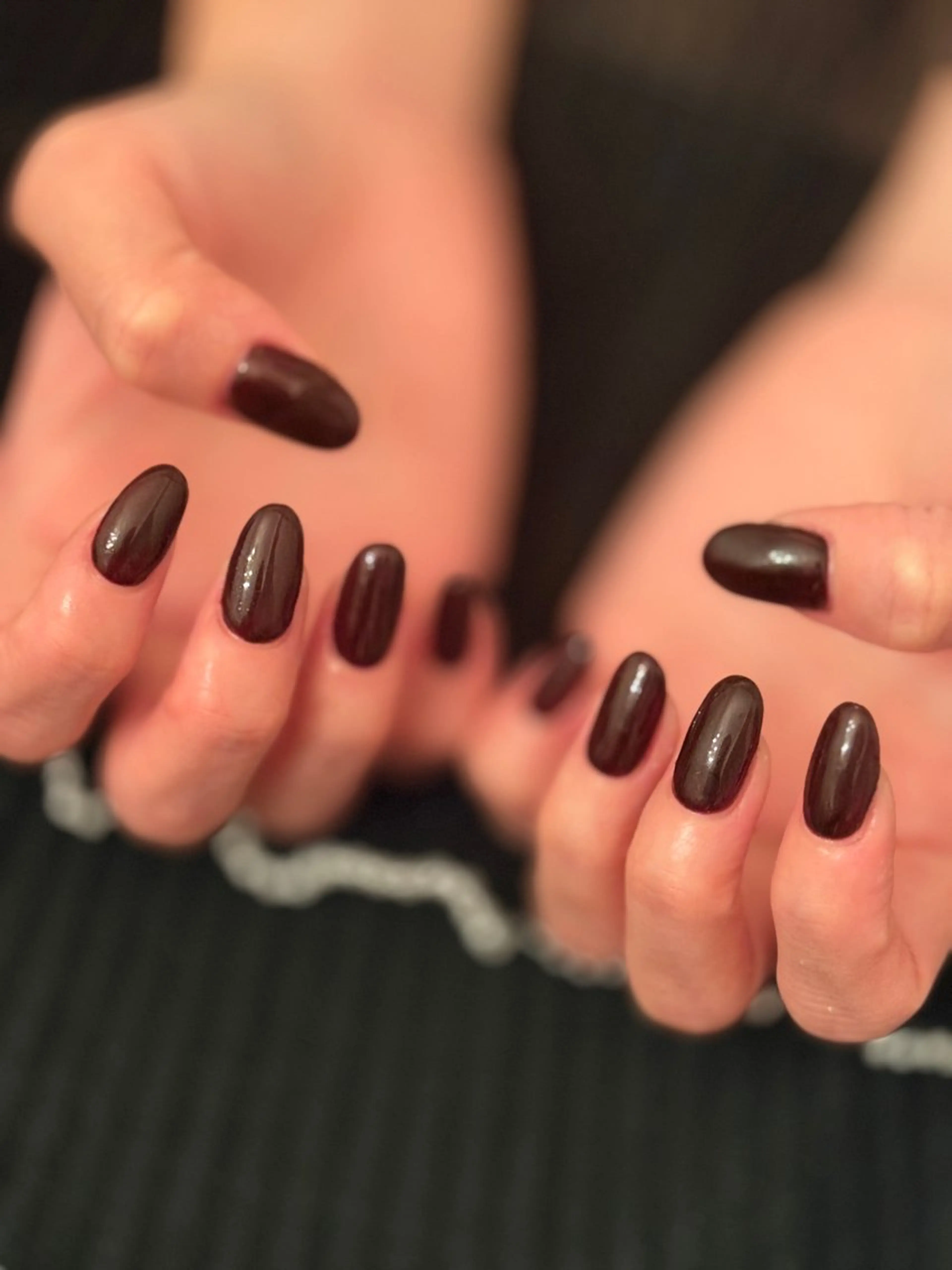 ネイル ボルドー ハンドネイル Nail &Beauty Salon ☆Kirari☆所属・ビューティサロン ☆Kirari☆のネイルデザイン