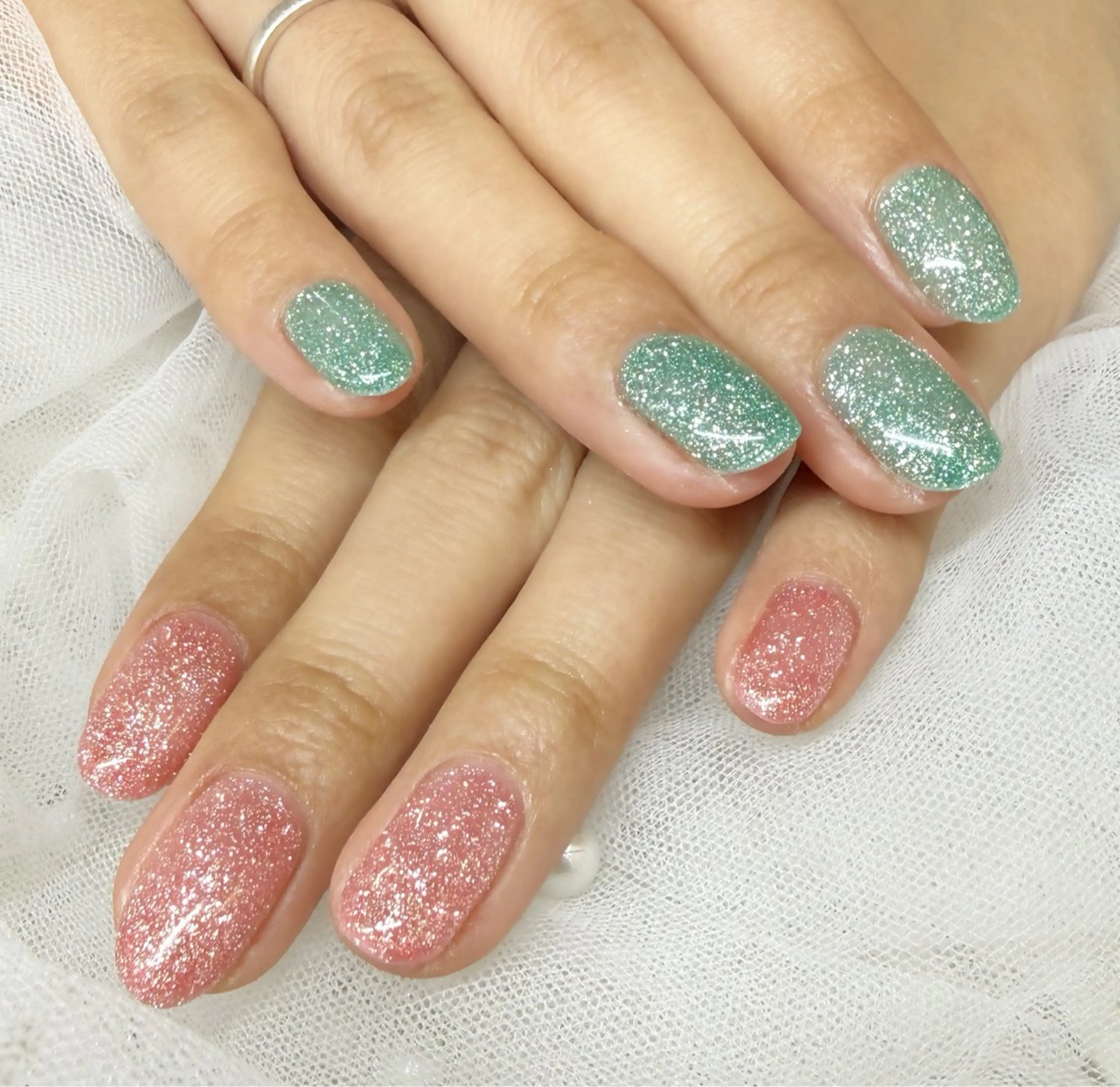 ネイル ワンカラーネイル ハンドネイル 小川 早紀のネイルデザイン