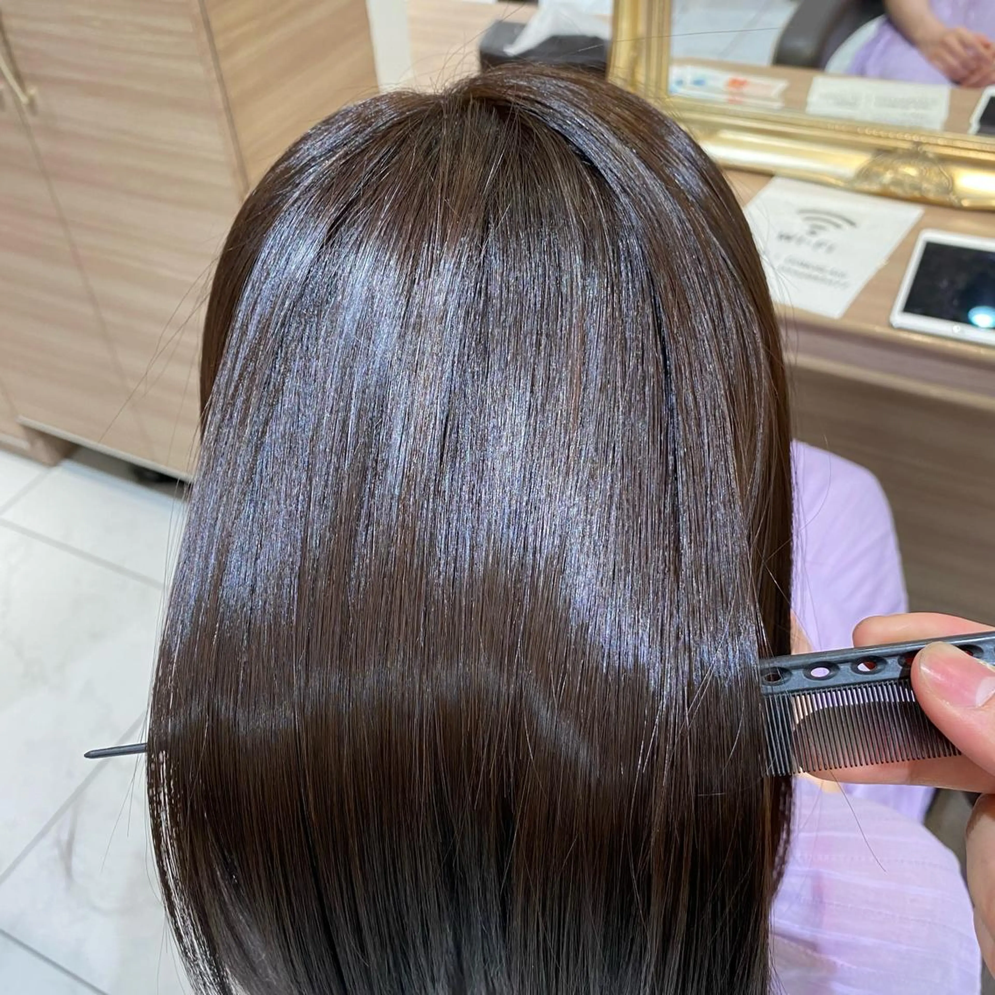 ロング トリートメント ✨美髪／縮毛矯正 講師 ／塚田健✨のヘアスタイル