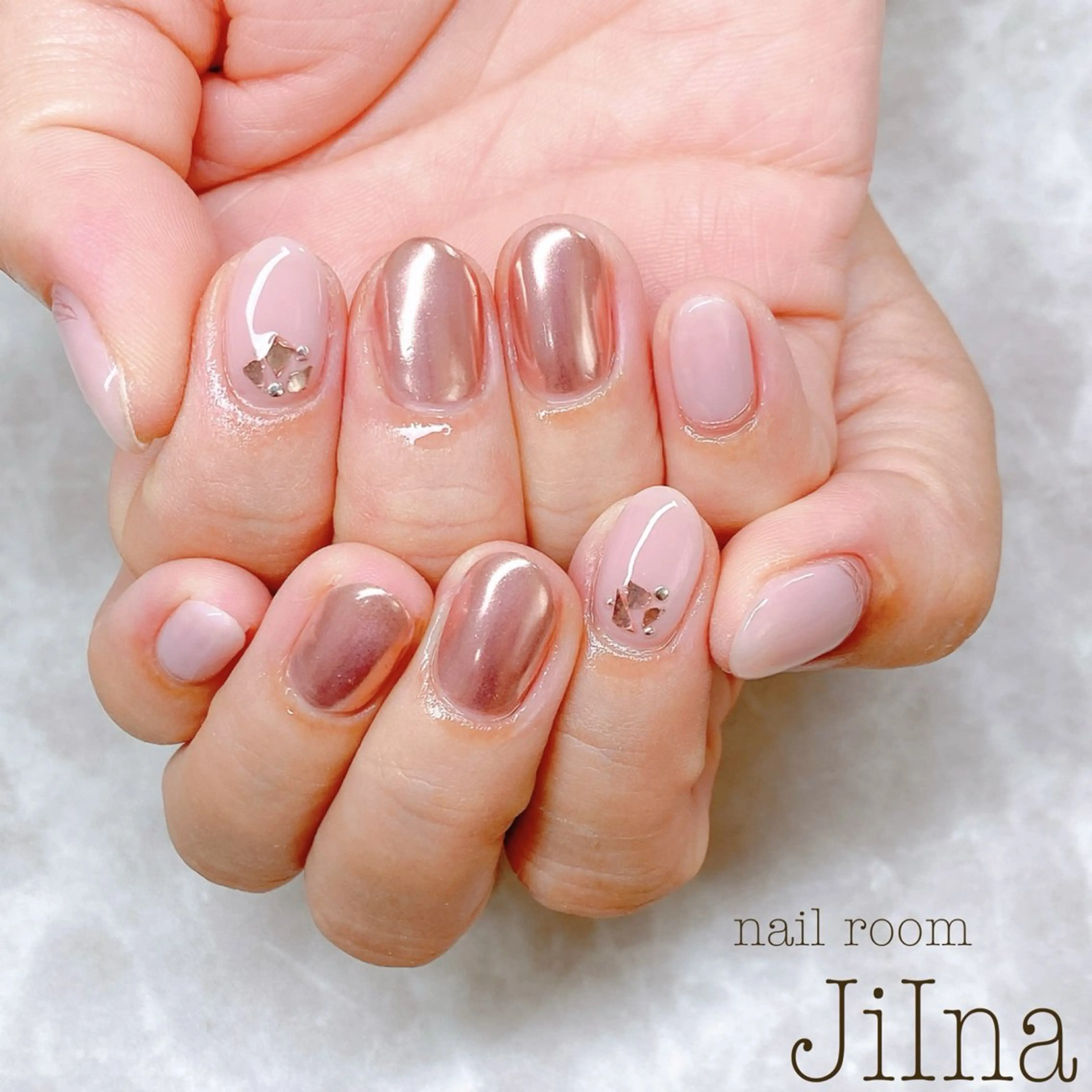 ネイル 持ち込み JiIna nailのネイルデザイン