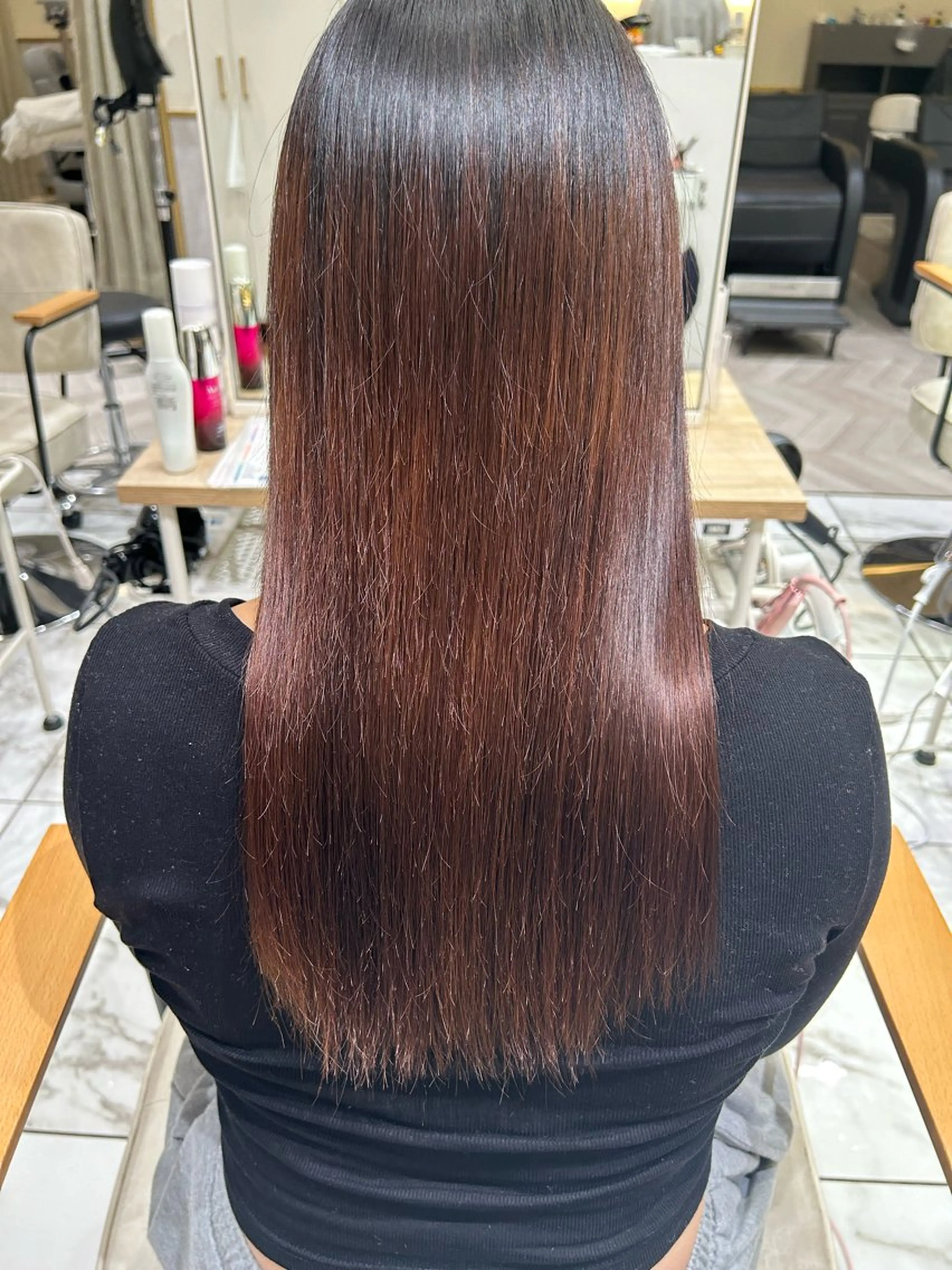 ロング カラー ꪆৎ平行アーチ ྀི ワカナの眉毛・アイブロウイメージ