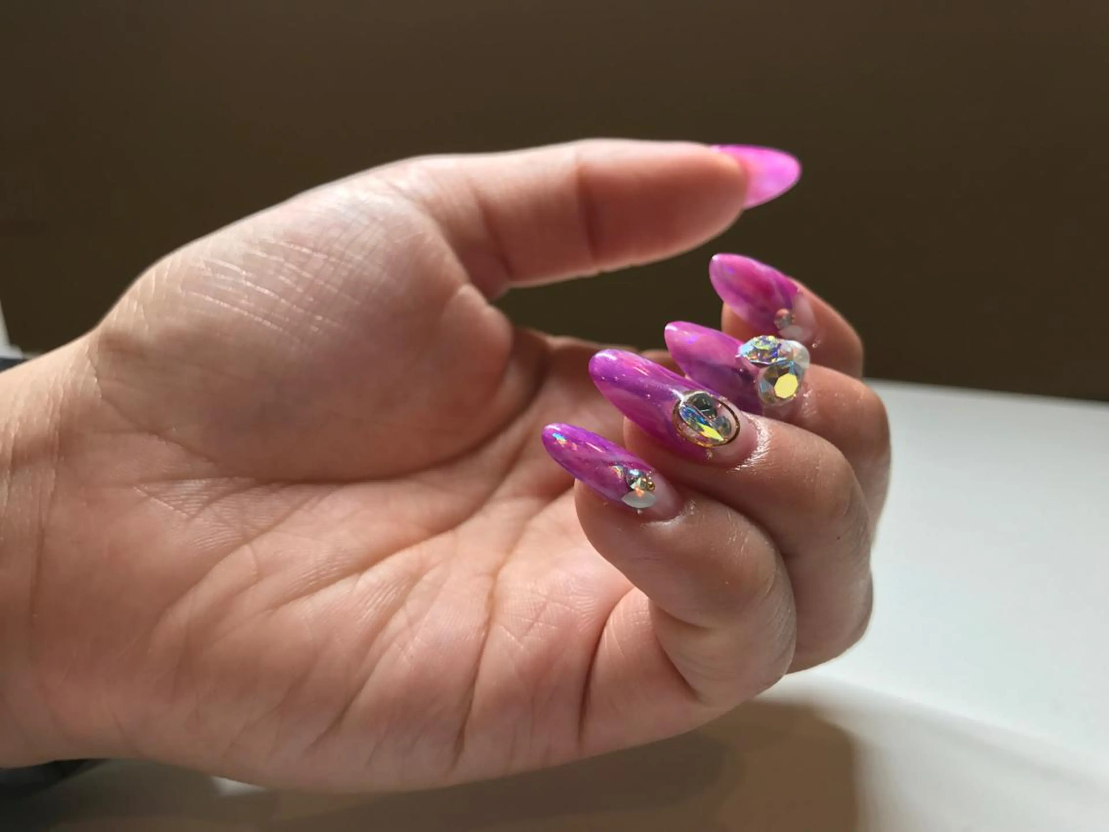 カラー ネイル マツエク・マツパ ピンクカラー カラーマツエク アートネイル クリアネイル ピンク The Next...所属・TheNext kitahorieのネイルデザイン