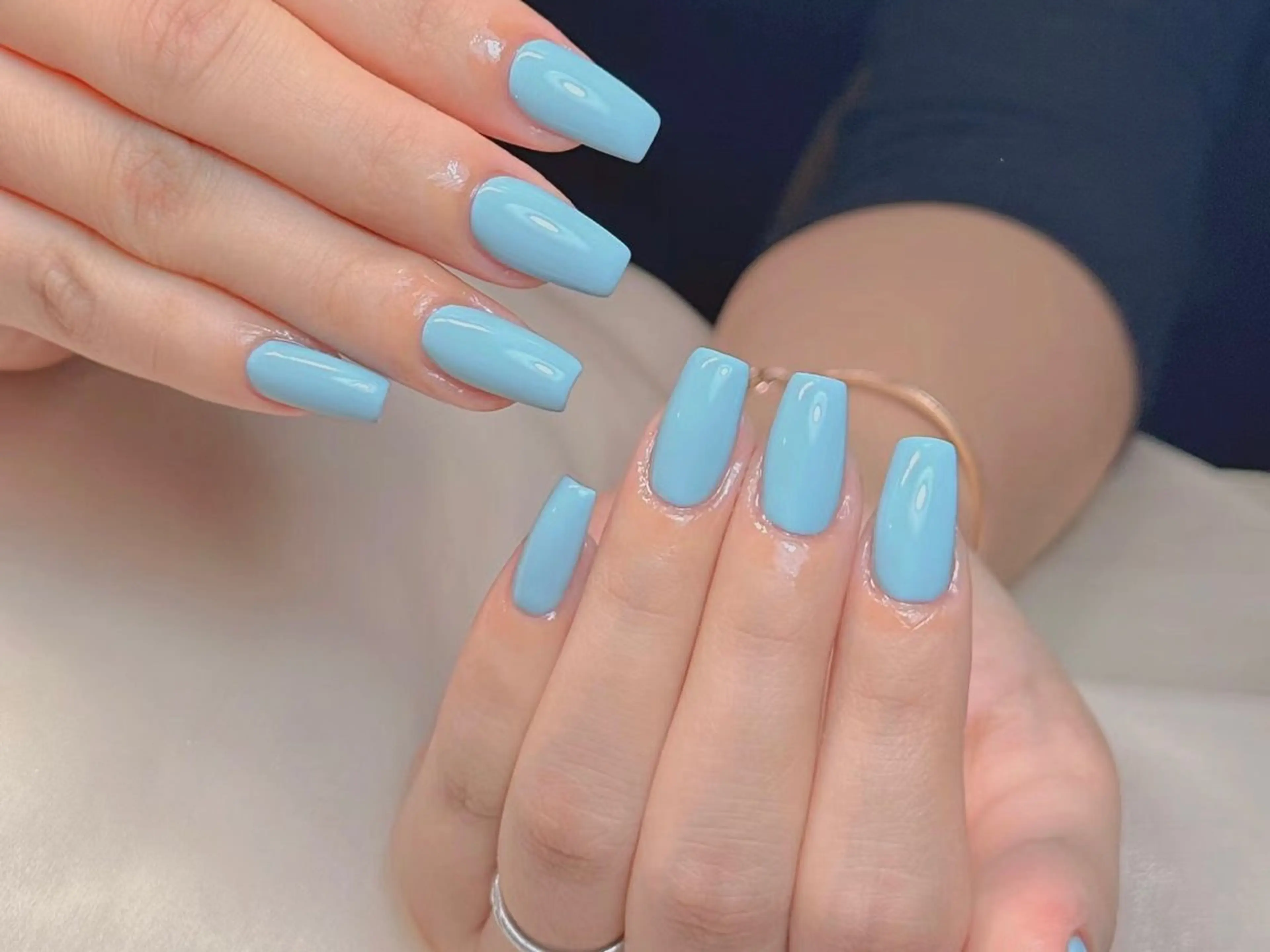 ネイル 長さ出し ハンドネイル ハンドケア Zz nail salonのネイルデザイン