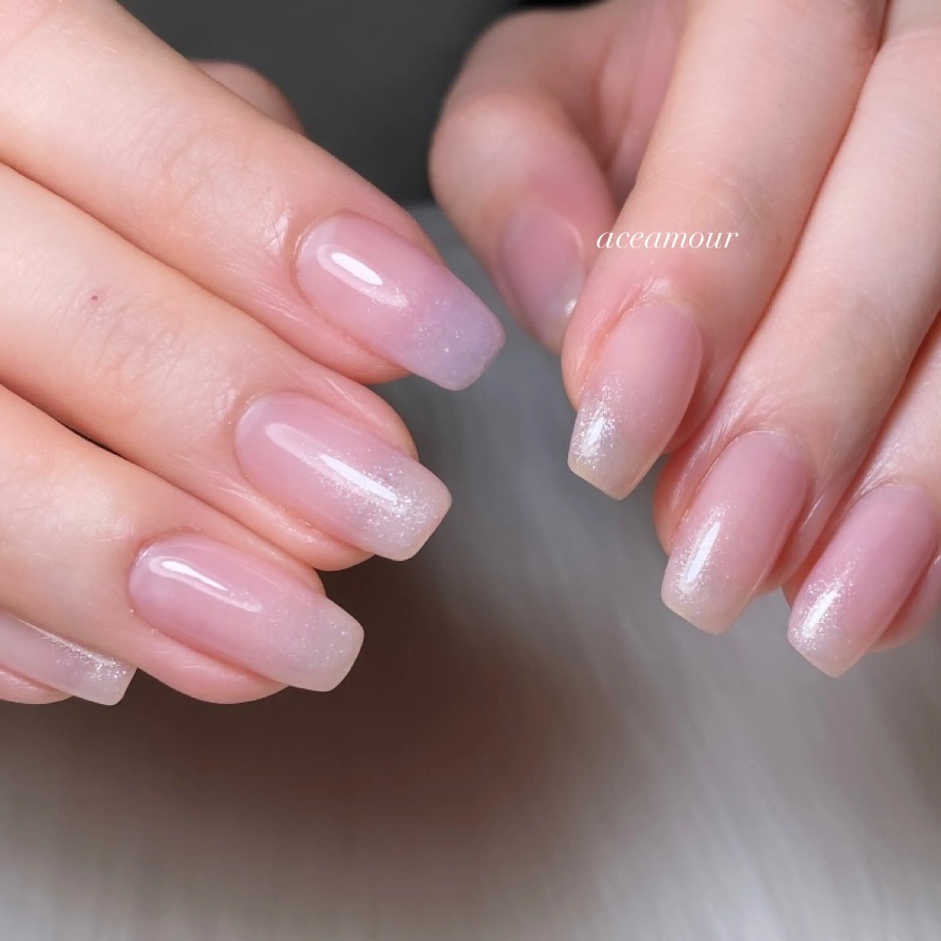 ネイル ハンドネイル ハンドケア ネイル/耳つぼ /新ホワイトニングのネイルデザイン