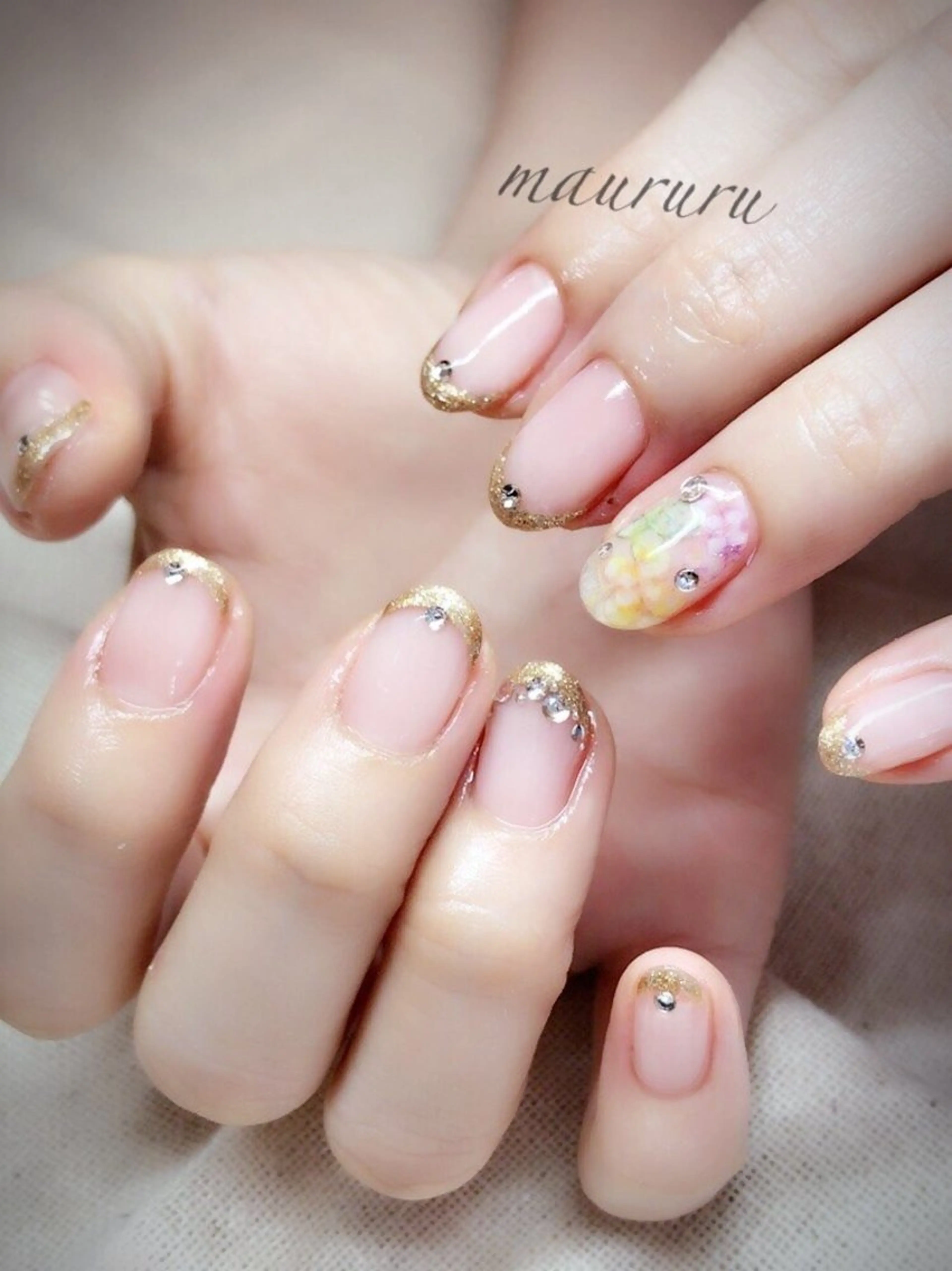 ネイル ハンドネイル ハンドケア Nail room•舞ruru•所属・Nail room・ 舞ruru・のネイルデザイン