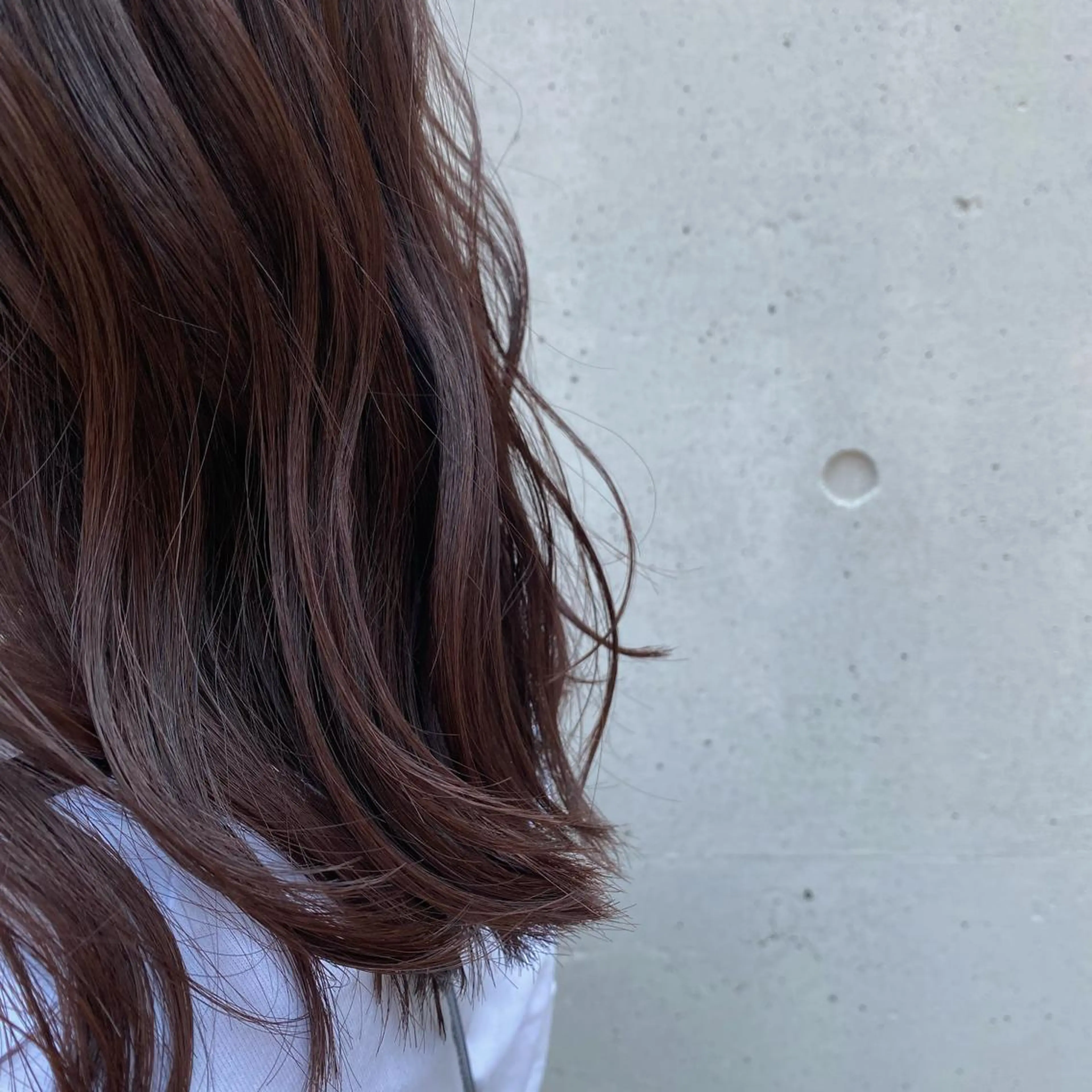 セミロング putri店長 和田鈴采のヘアスタイル