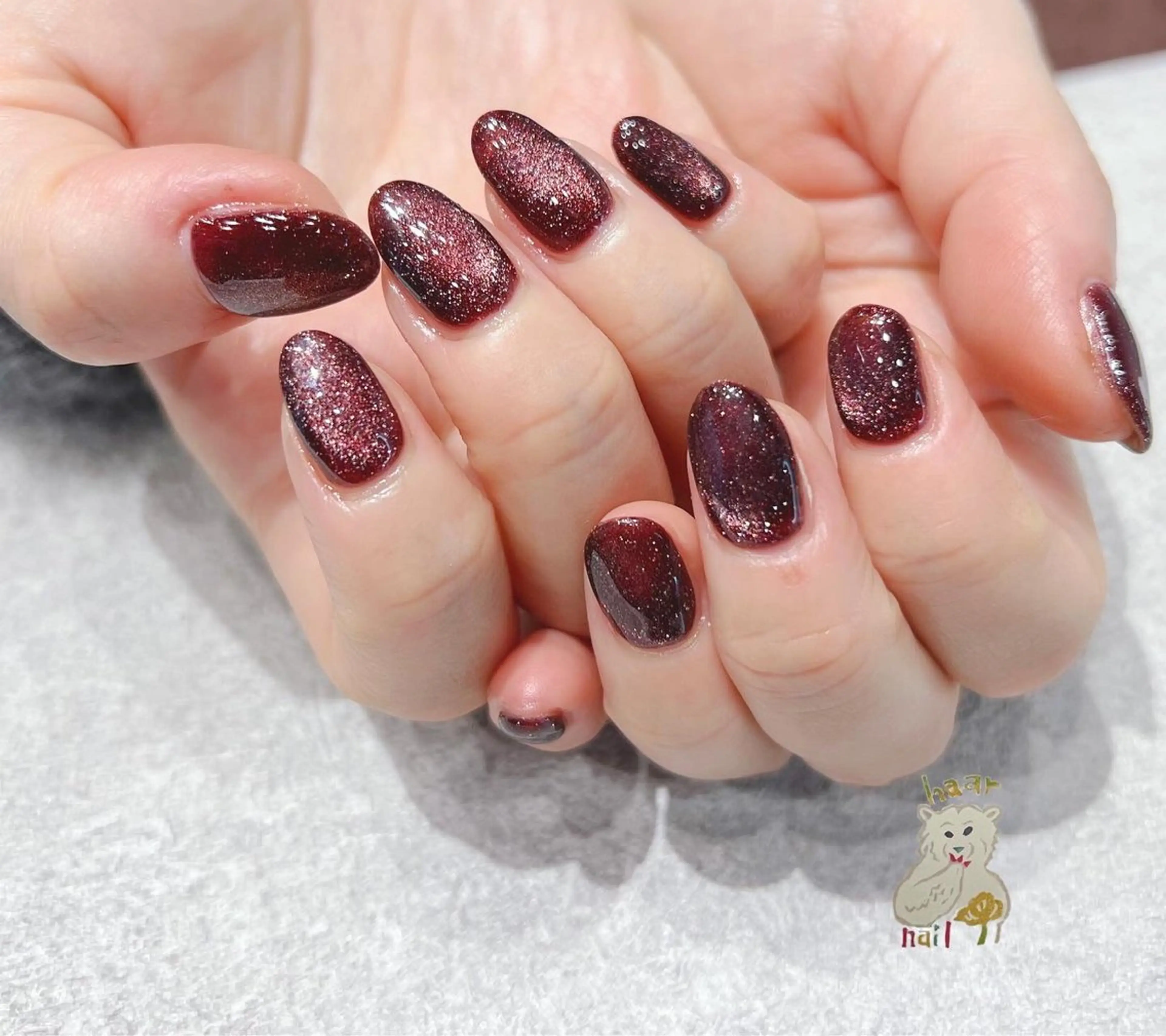 ネイル ハンドネイル 深田 加代のネイルデザイン