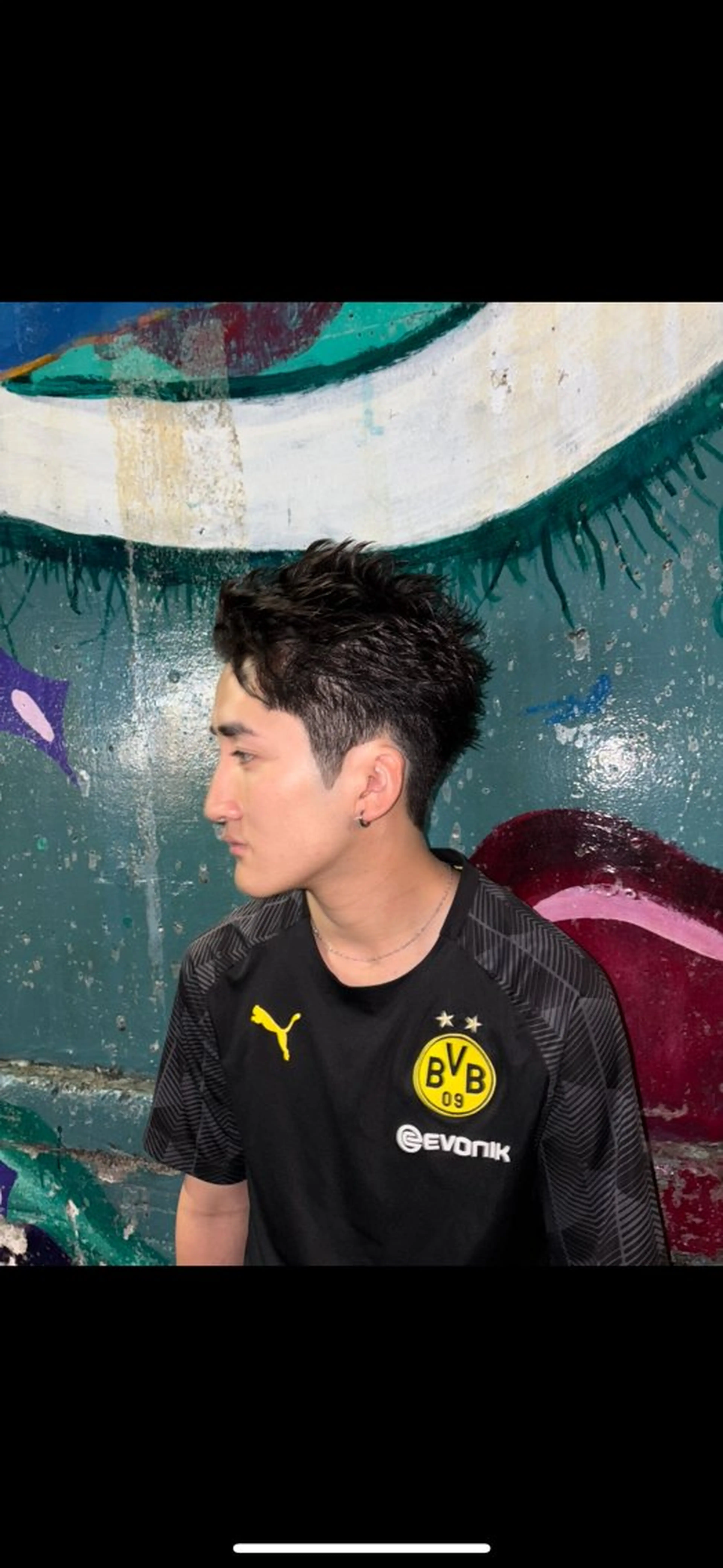 ショート 滝本 承太朗のヘアスタイル