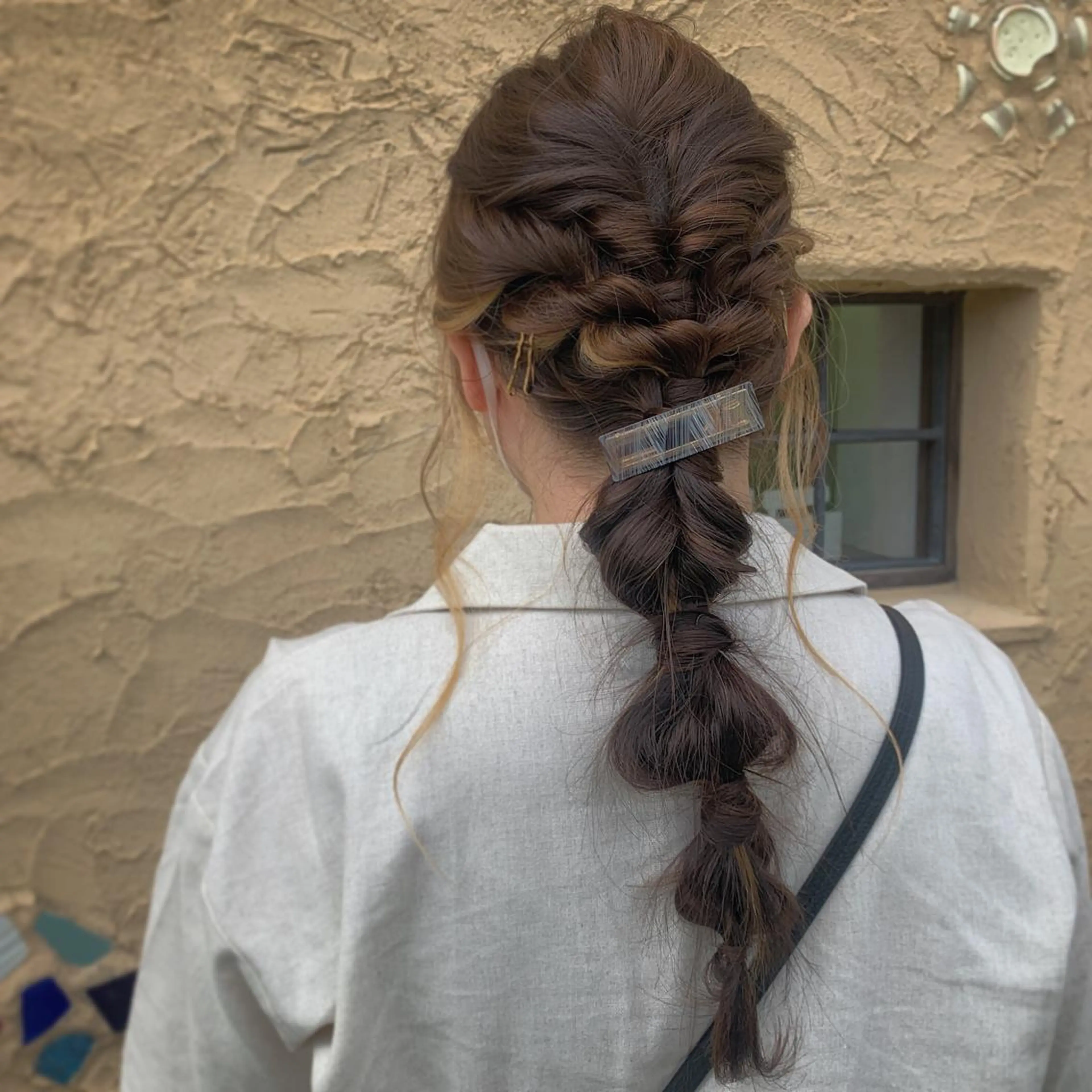 ロング ヘアアレンジ J’s所属・本丸 楓香のヘアスタイル