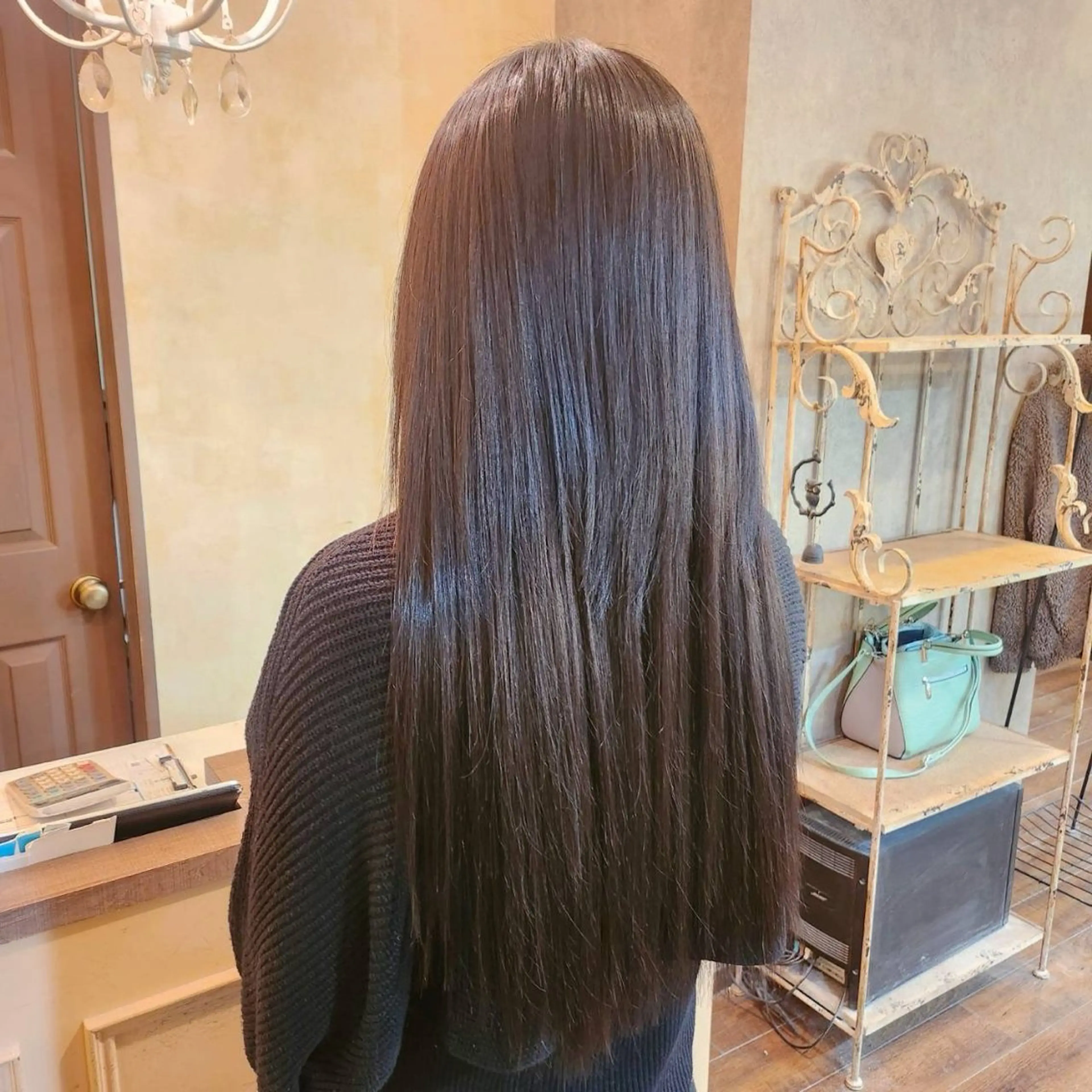 ロング ヘアアレンジ エクステ ロング カット エクステ MagicMush ✴︎シールエクステのヘアスタイル