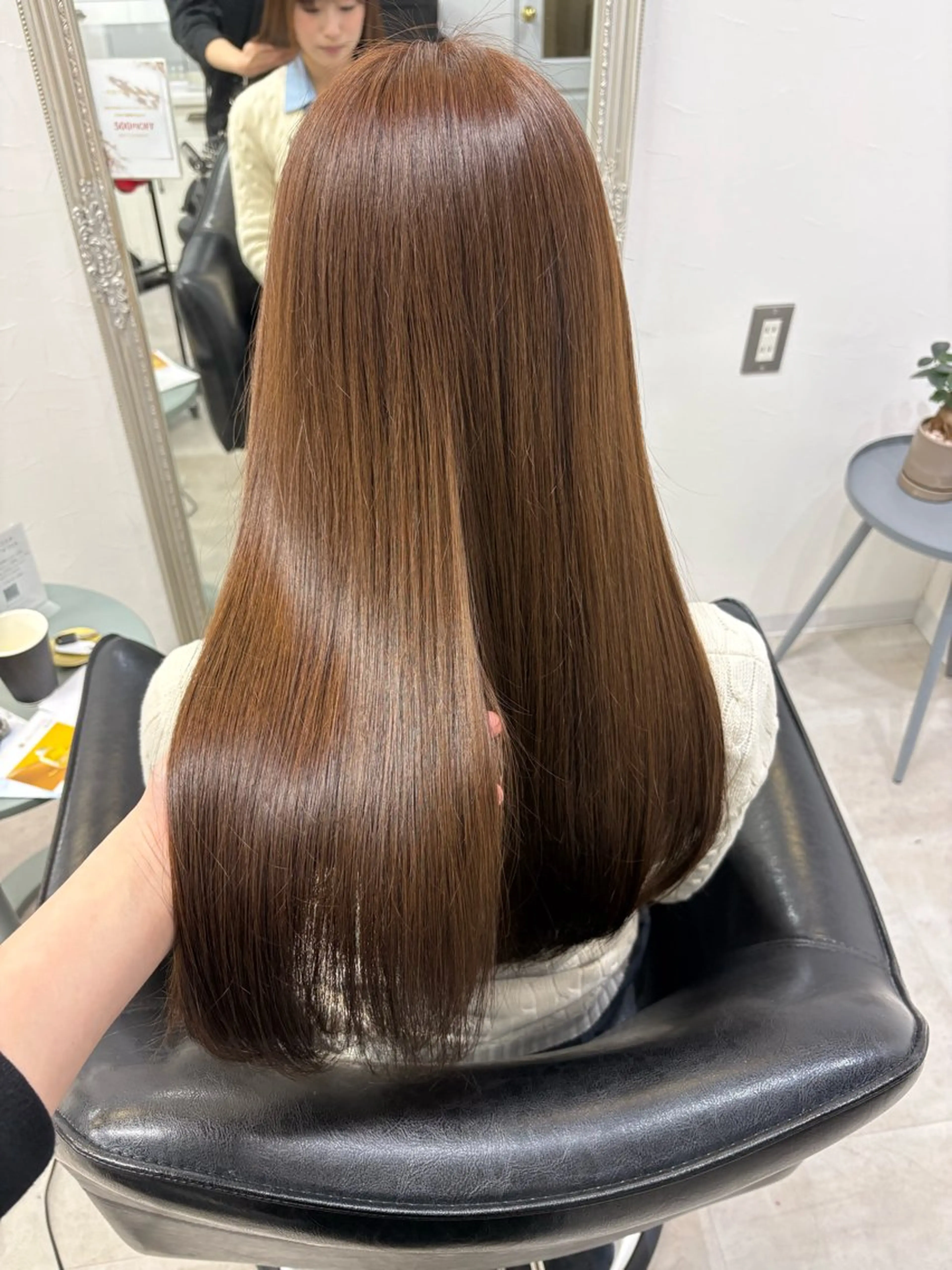 ️モデル様限定✨️ワンカラー ＋ 髪質改善トリートメント️の写真