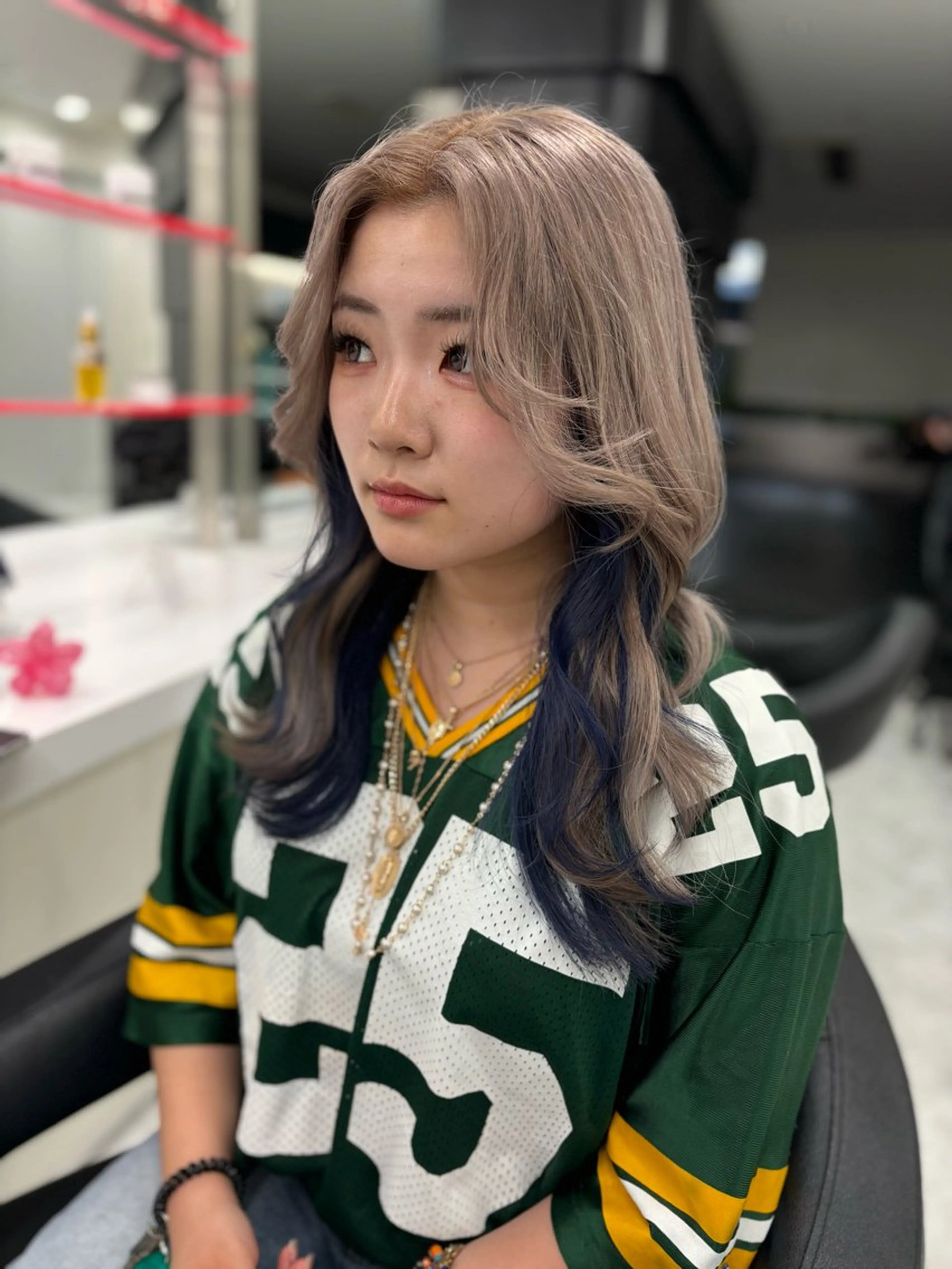 カラー ヘアカラー トリートメント 透明感💕今っぽ似合 わせ𝐍𝐨. 𝟏のヘアスタイル