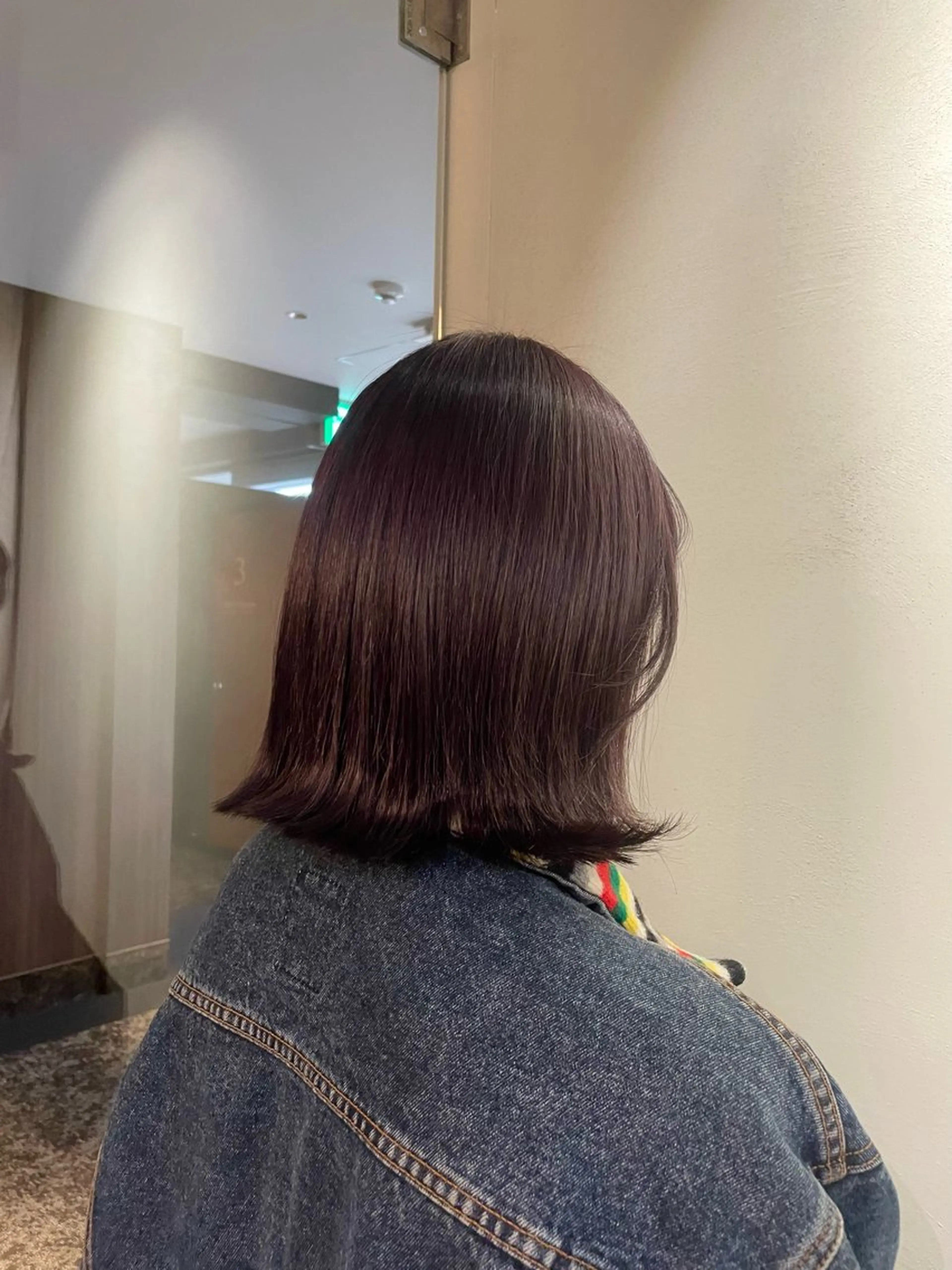 カラー 山下 悠月のヘアスタイル