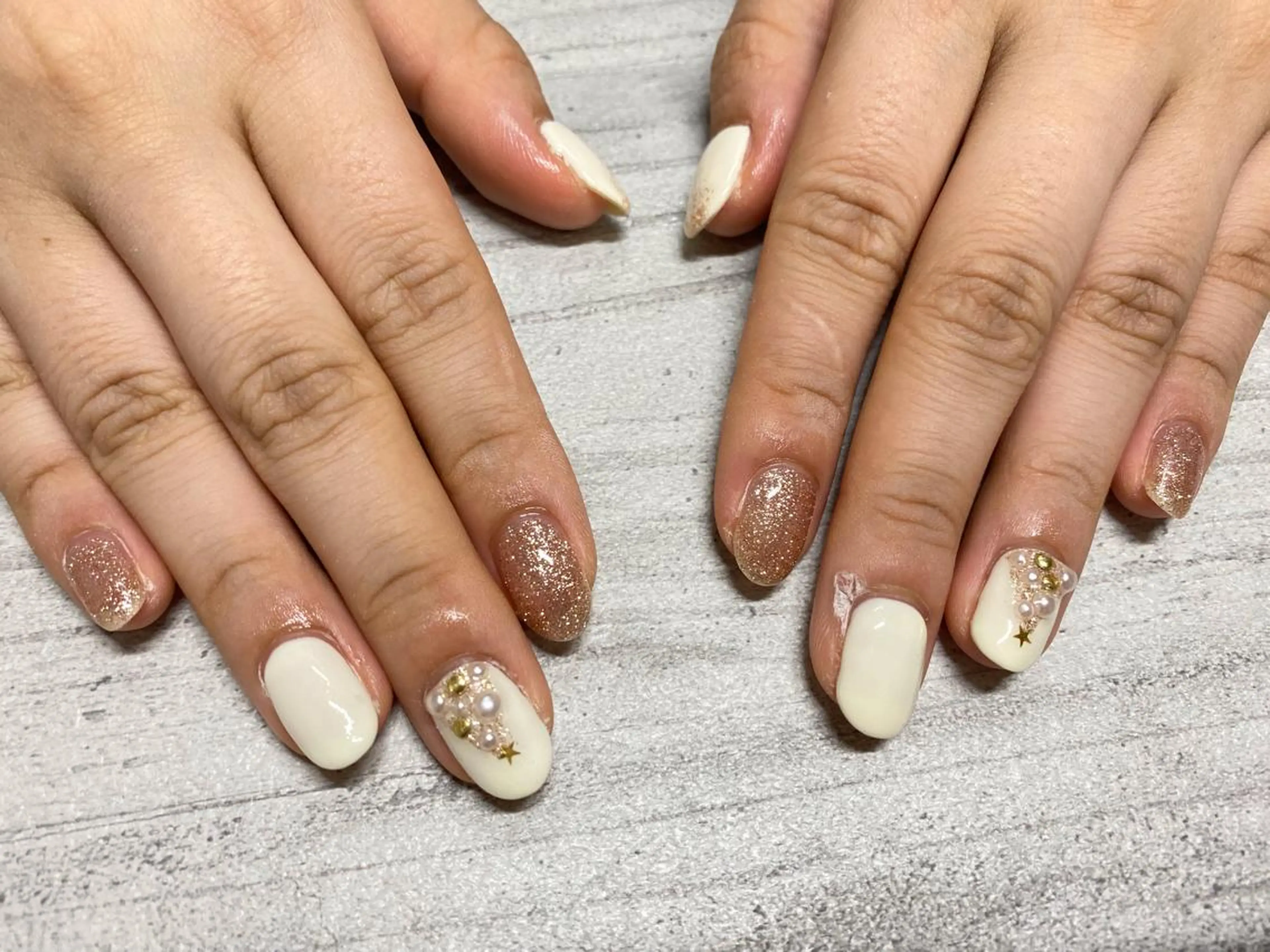 ネイル ハンドネイル Mogu nail 二子玉川のネイルデザイン