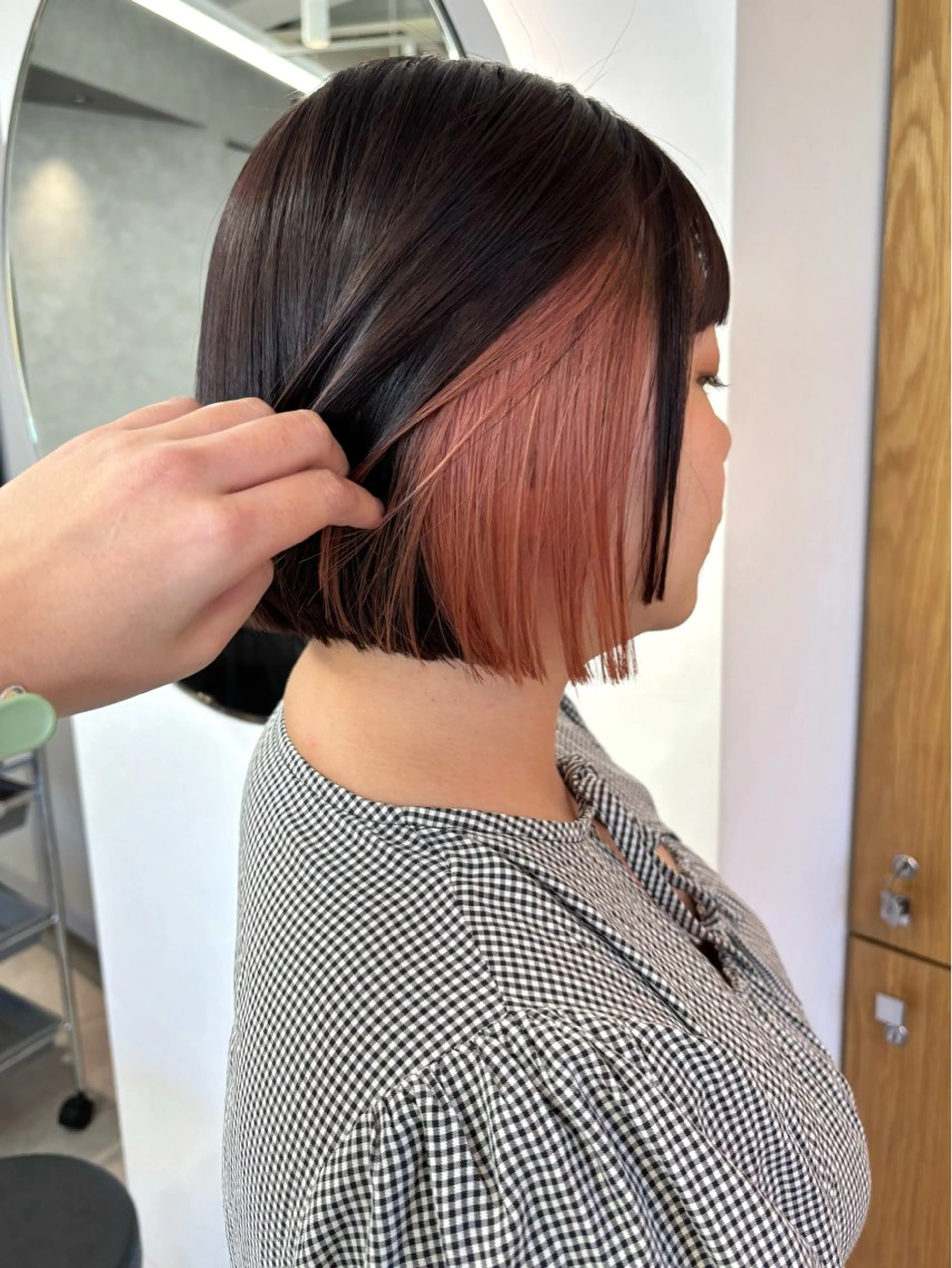 ショート カット ヘアカラー トリートメント ボブ/透明感カラー/ 似合わせ🌿高田知那のヘアスタイル