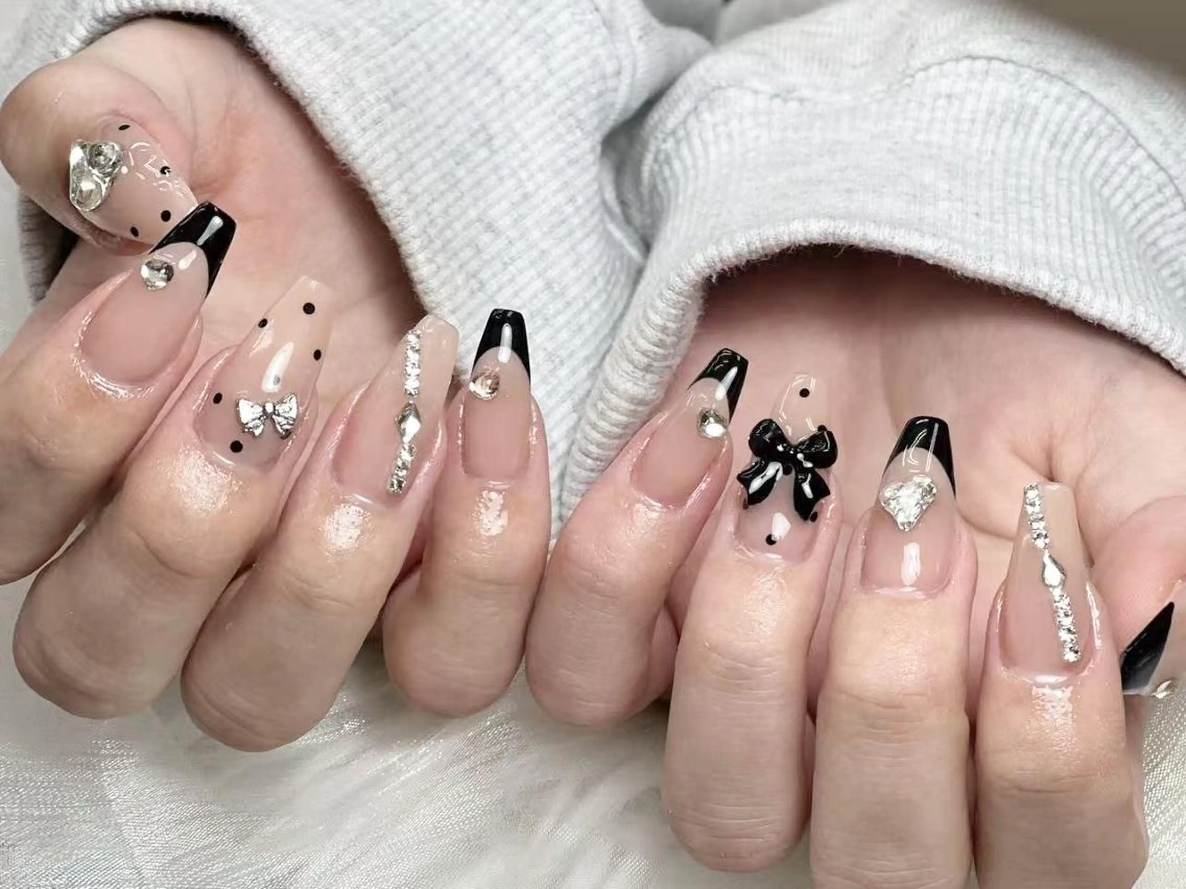 メンズ ネイル バレンタイン ハンドネイル フットネイル Bloom kabukiのネイルデザイン