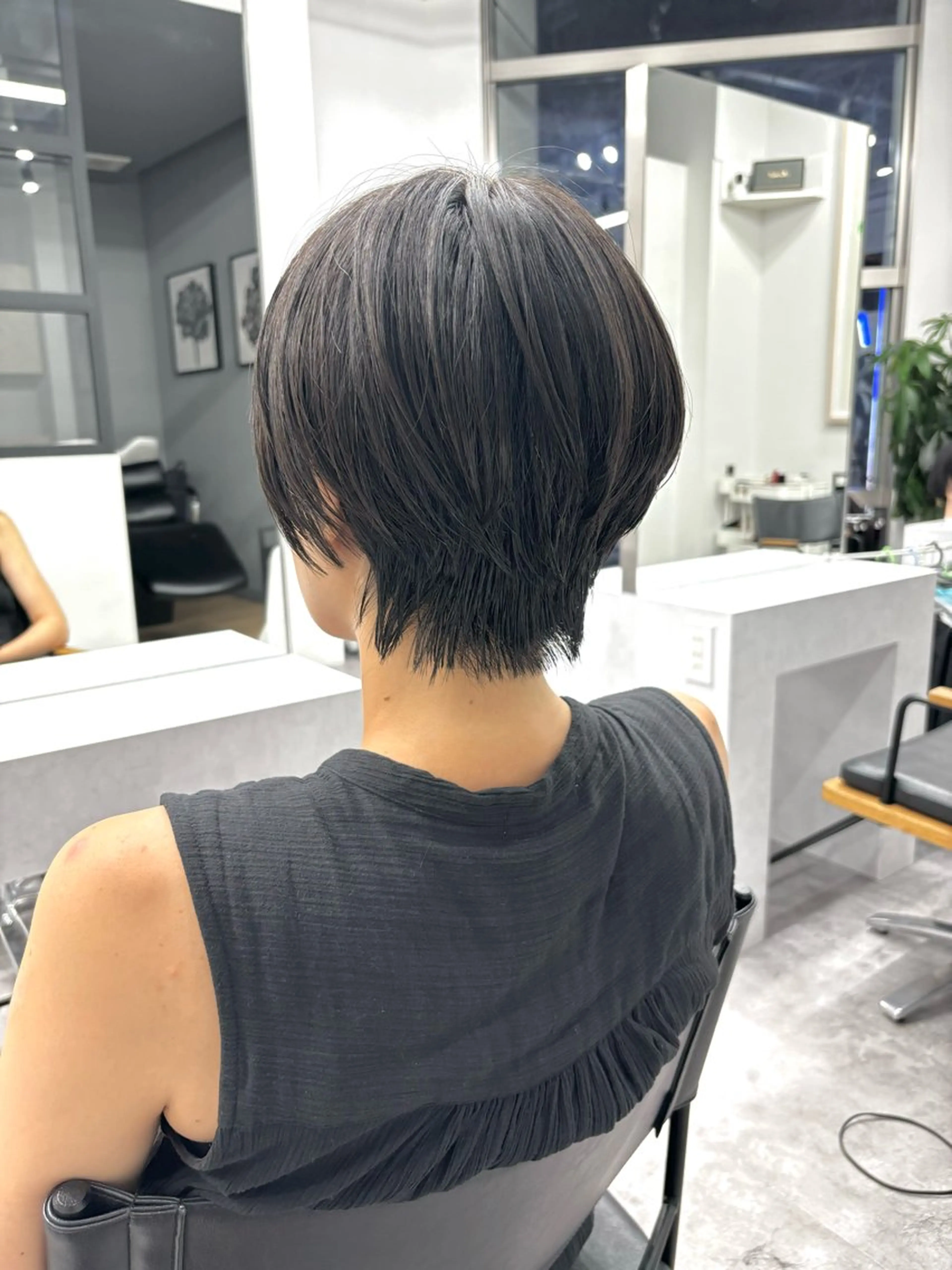 ショート カット 門崎未依/レイヤー/ メンズカット🪿🌼のヘアスタイル