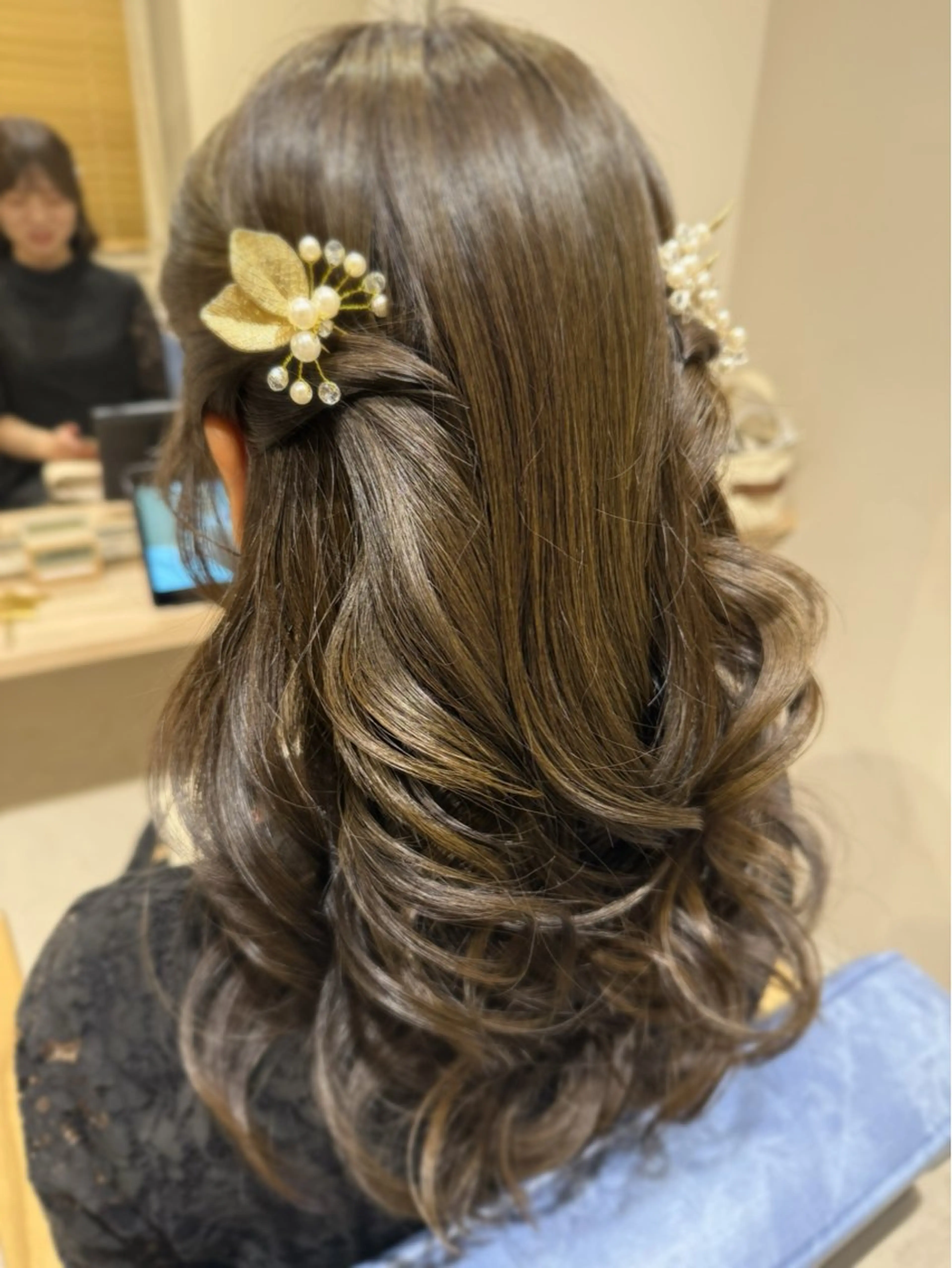 ロング ヘアセット Connect Rumiのヘアスタイル