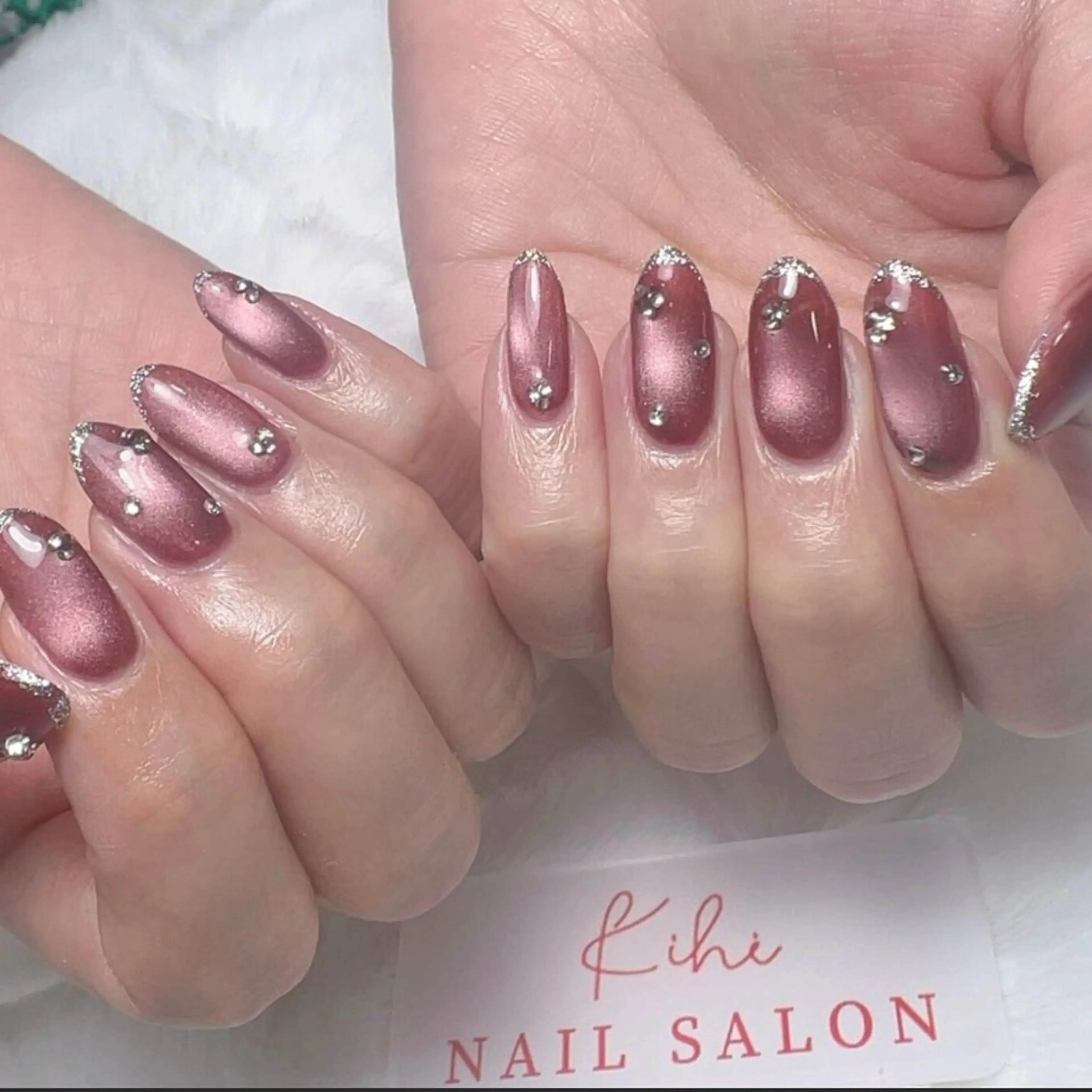 ネイル アートネイル フレンチネイル ジェルネイル グラデーション 韓国ネイル 久保田 マリコのネイルデザイン