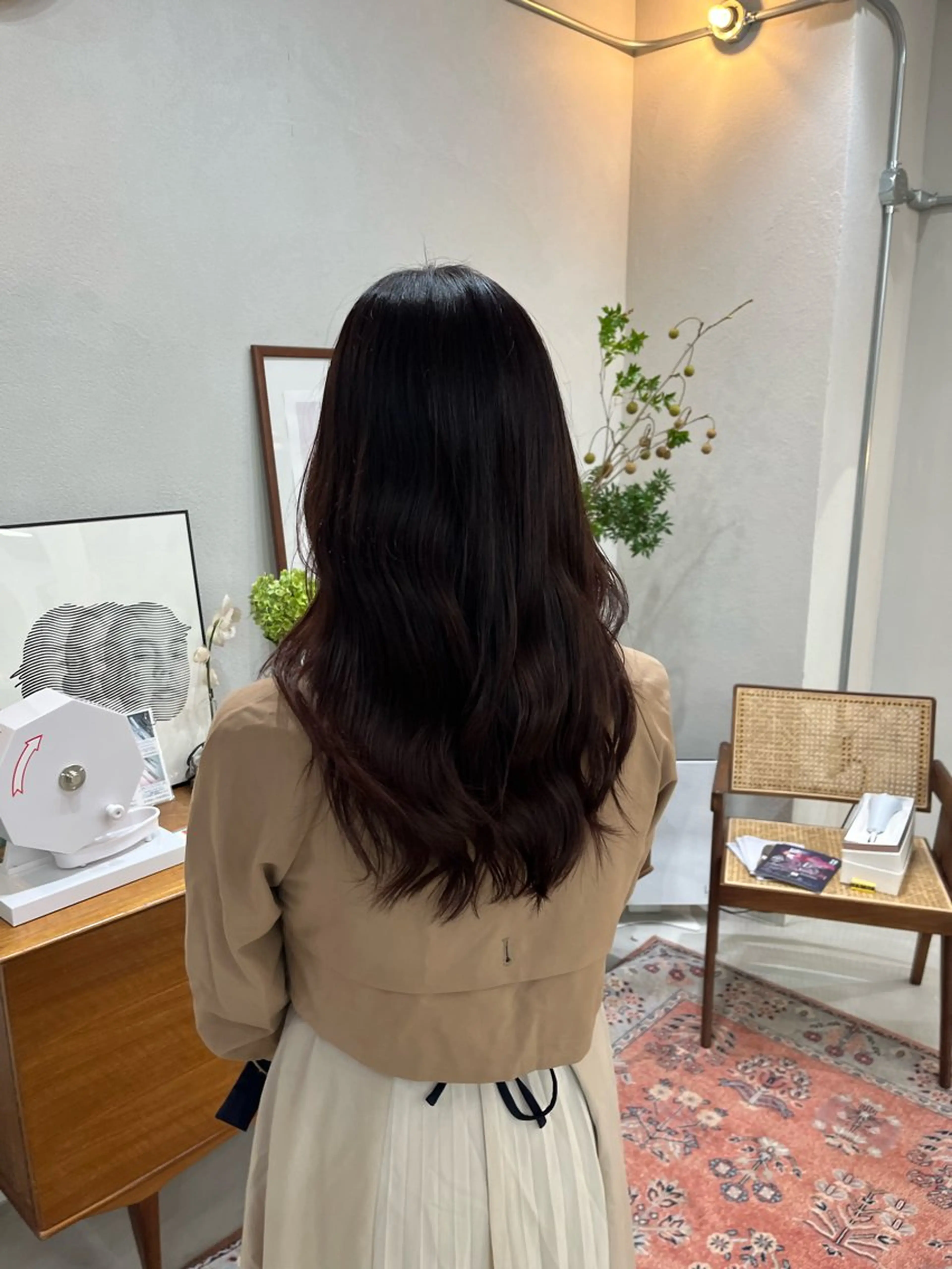 カラー ブラウンカラー ピンクカラー ヘアカラー chika/艶カラー /似合わせカラーのヘアスタイル