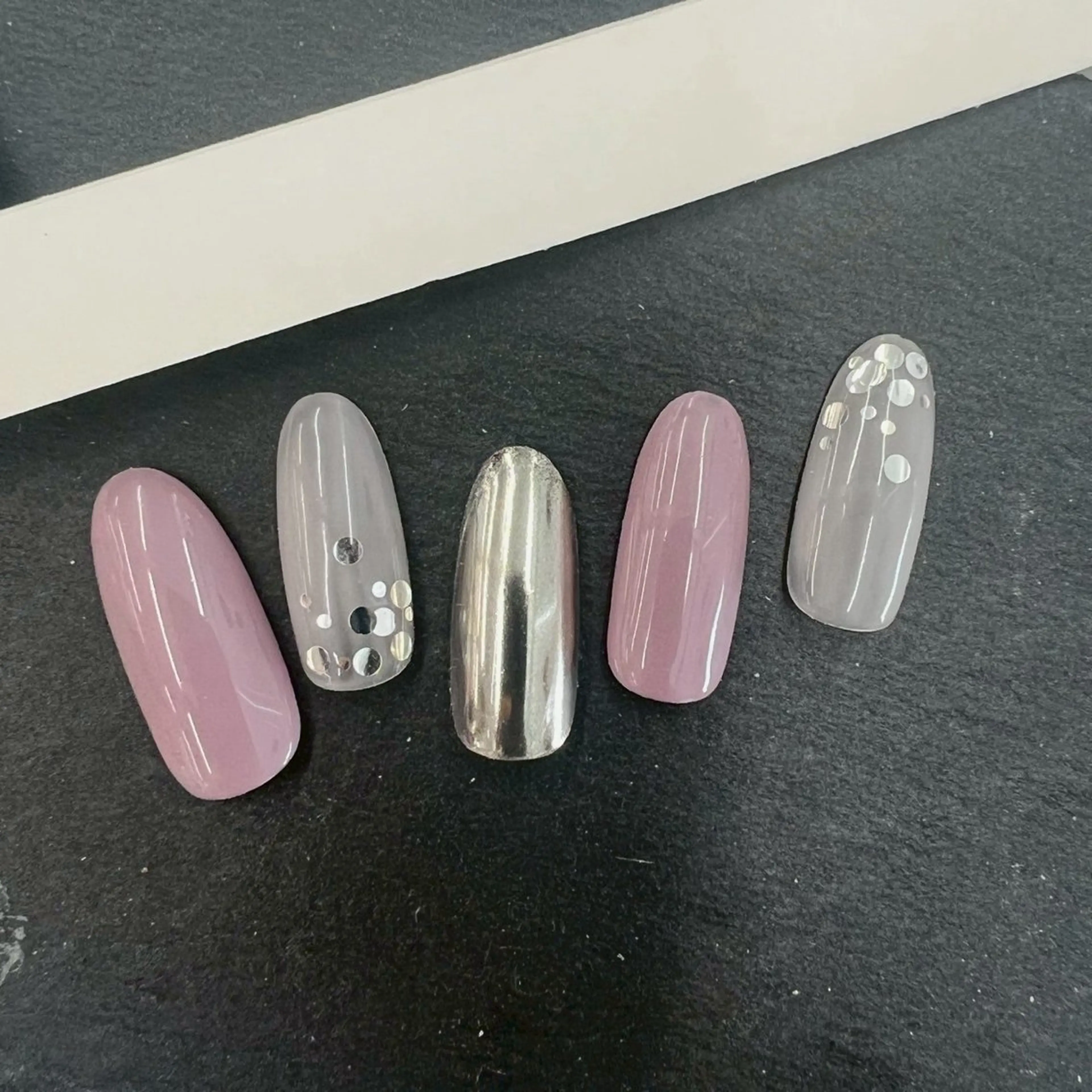 ネイル ⭐︎休業中の練習⭐︎ JNA認定講師髙橋のネイルデザイン