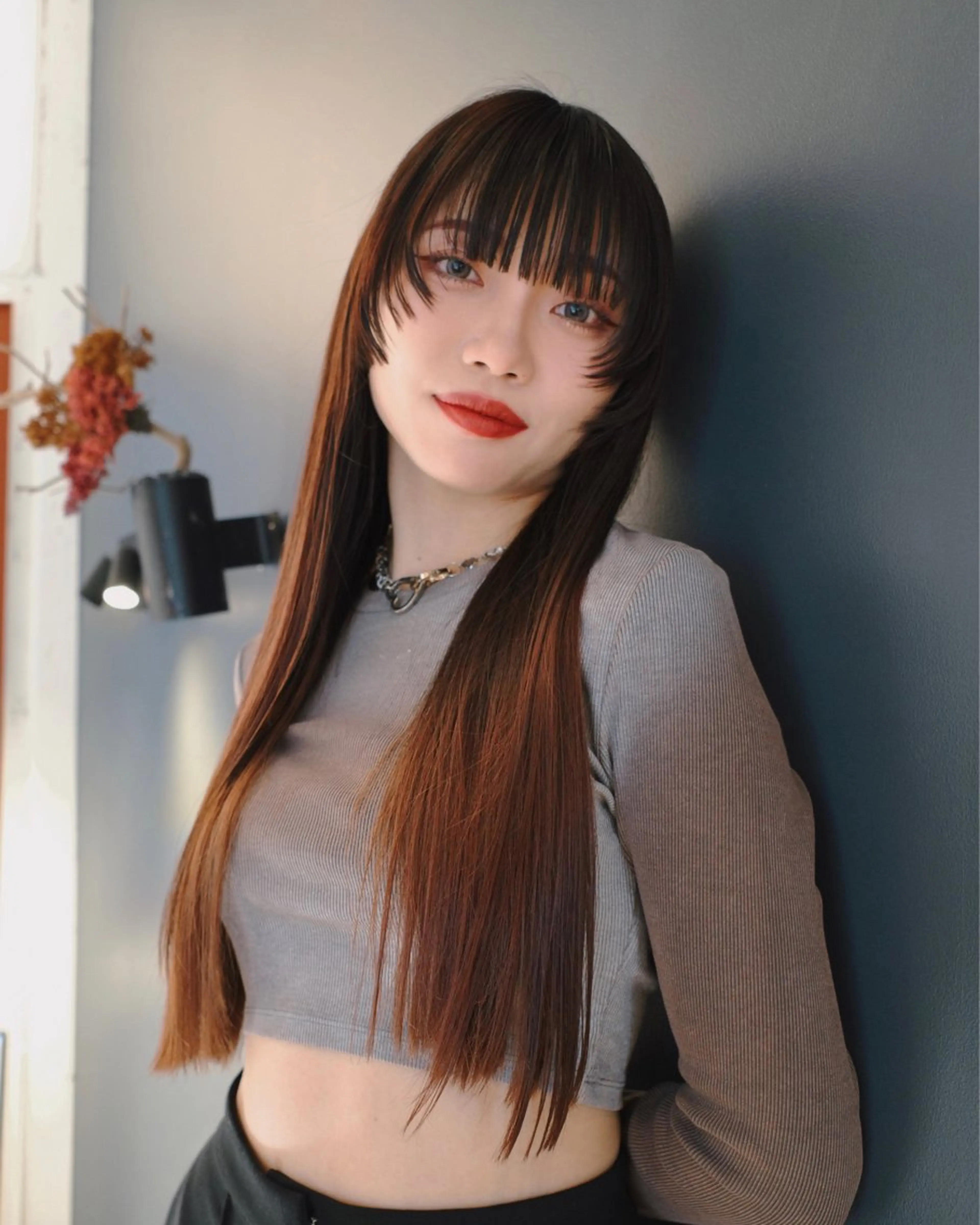 ロング カラー レイヤーカット カット ヘアカラー レイヤー/パーマ /ウルフ/nabeのヘアスタイル