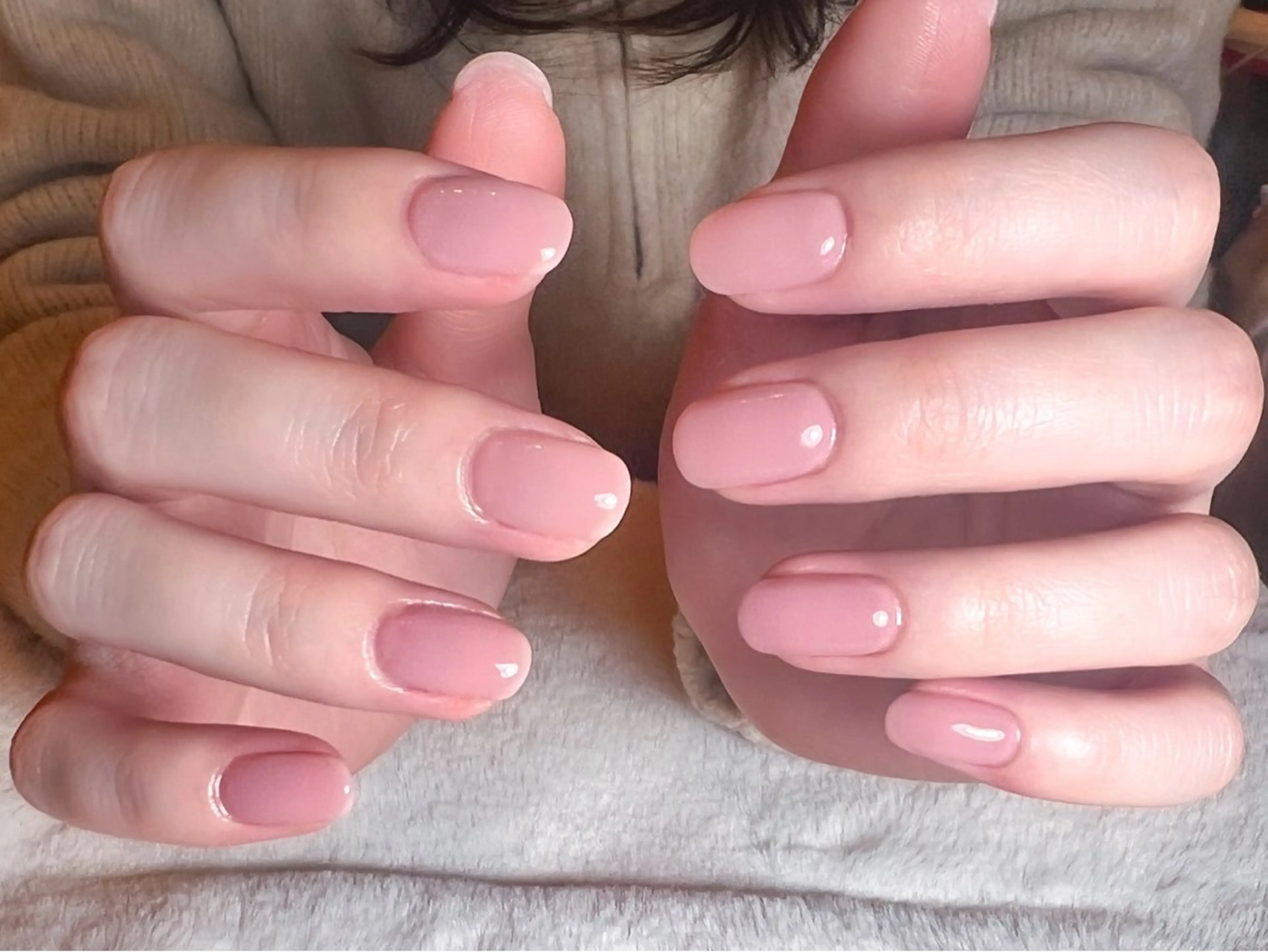 ネイル LEFTNAILS フィルインニュアンスのネイルデザイン