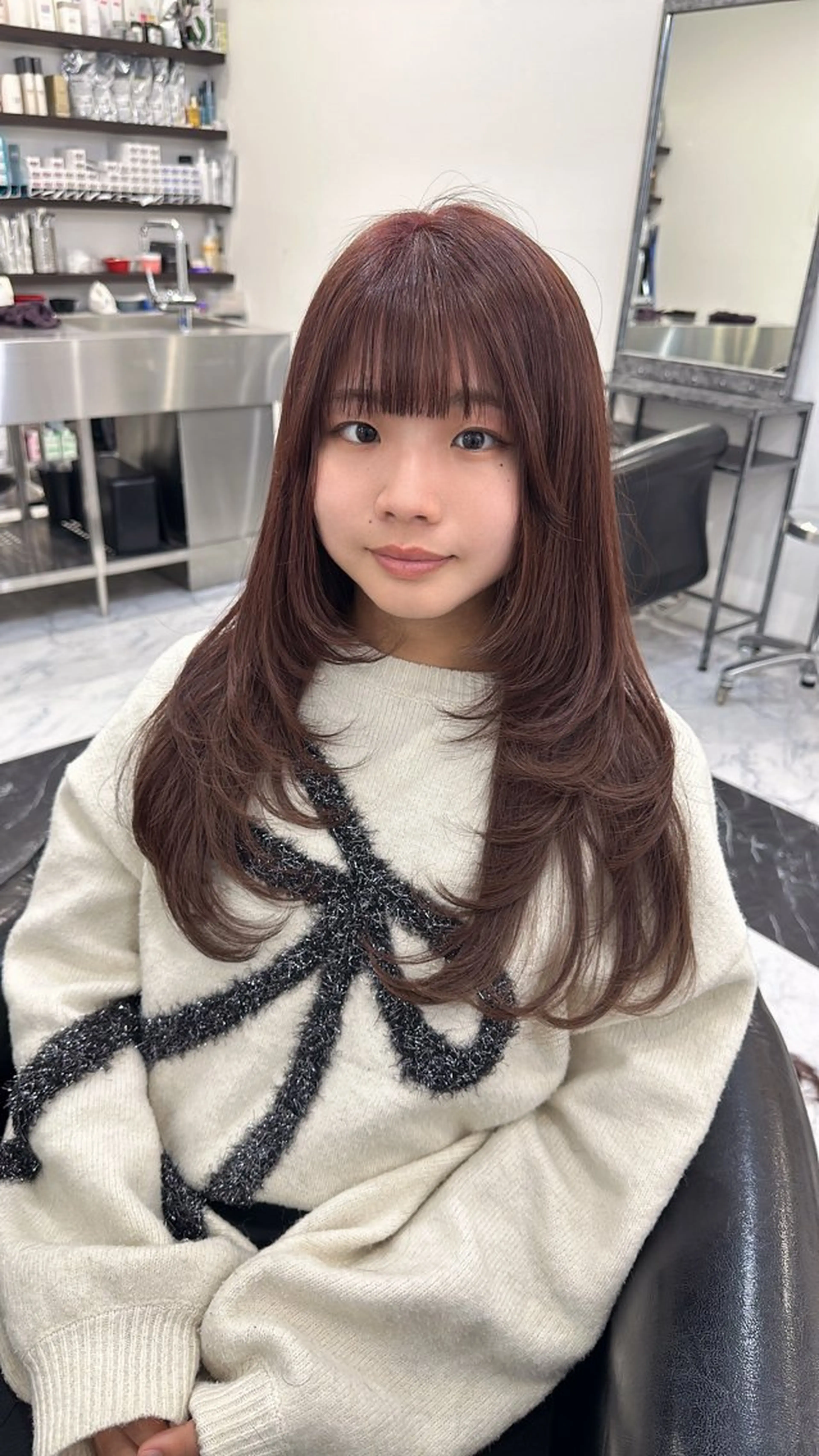 ロング DEAN岡崎所属・DEAN AYAのヘアスタイル