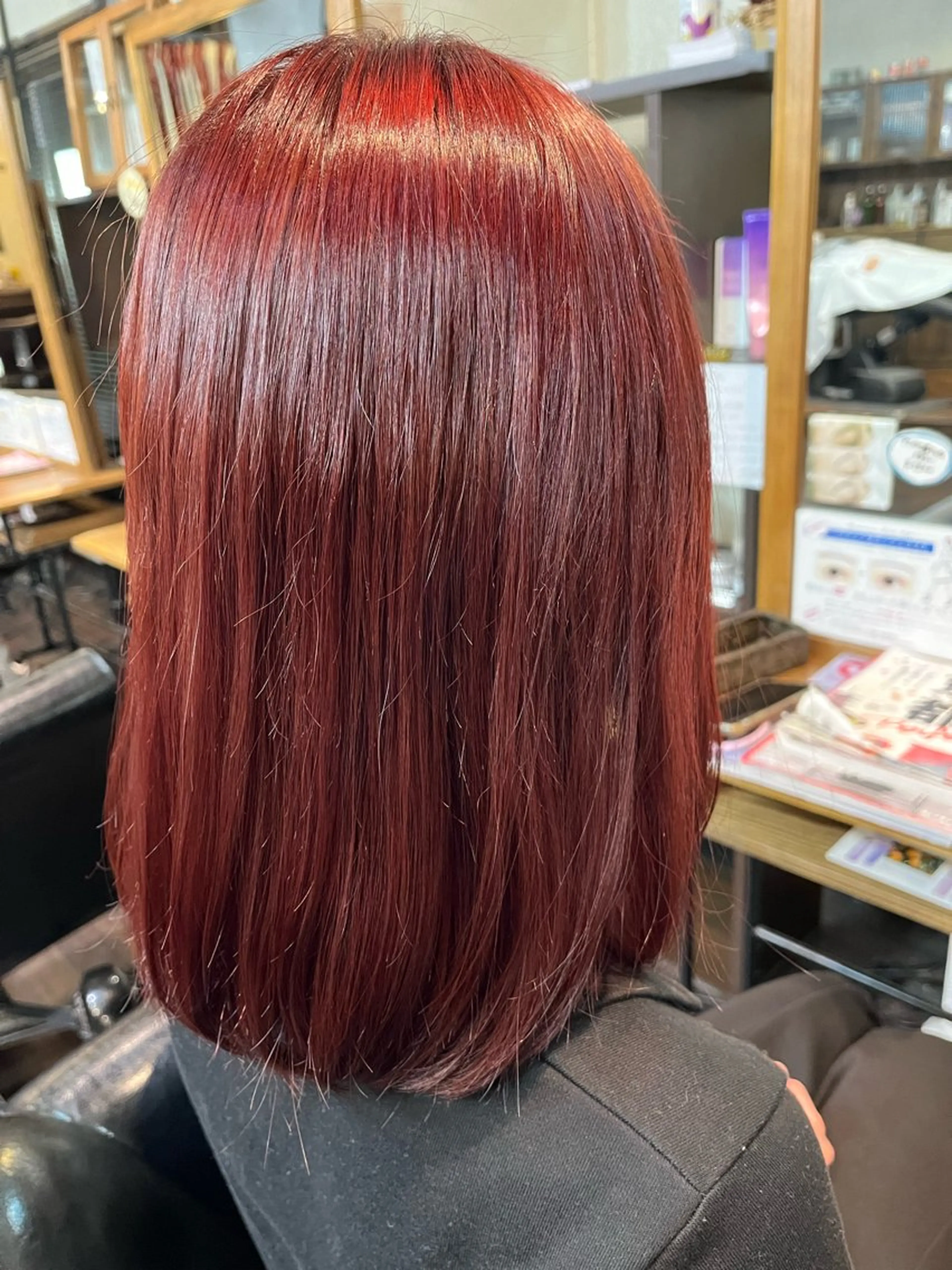 カラー ピンクカラー レッドカラー Hair Cannery Row所属・Hair CanneryRowのヘアスタイル