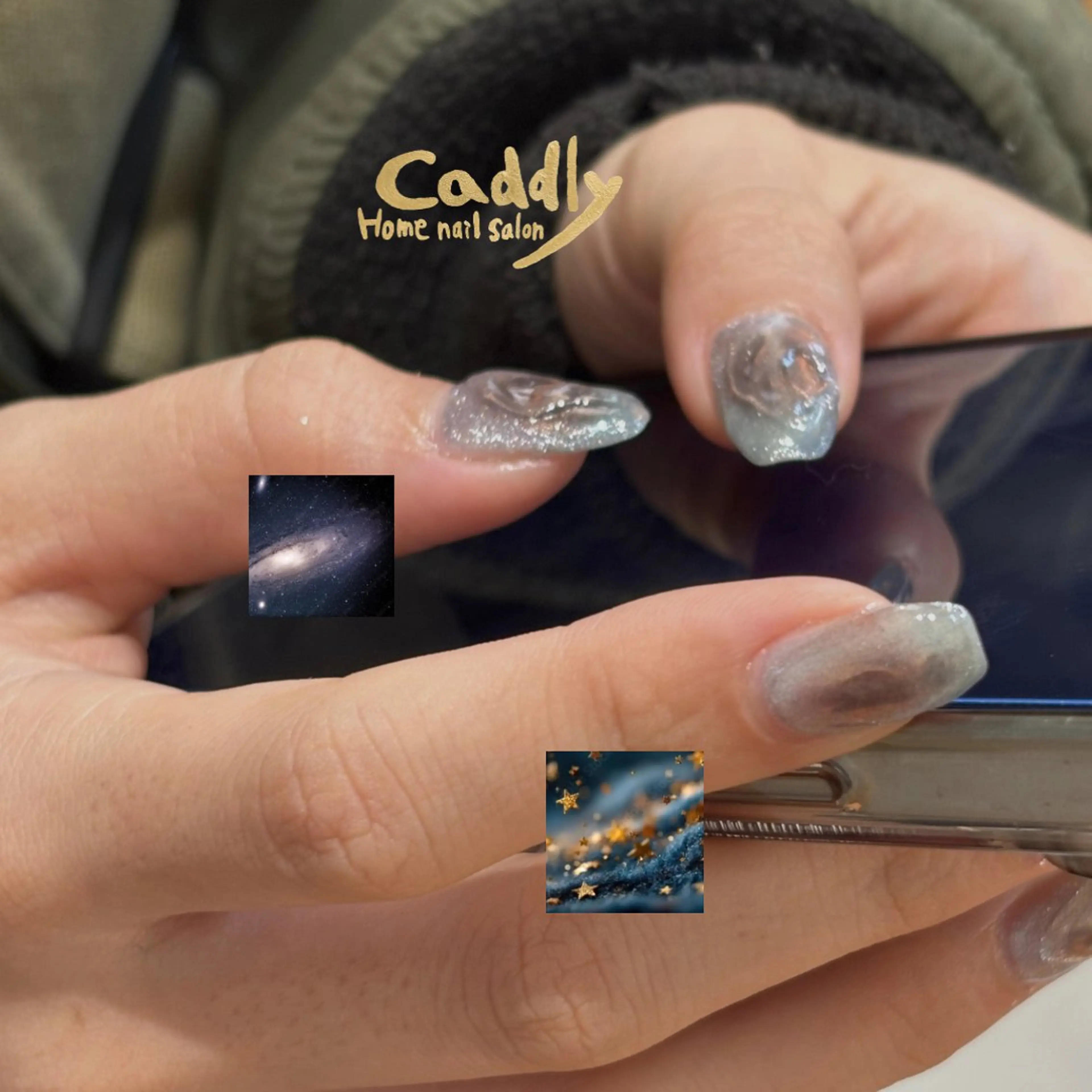 ネイル ハンドネイル caddly naoのネイルデザイン