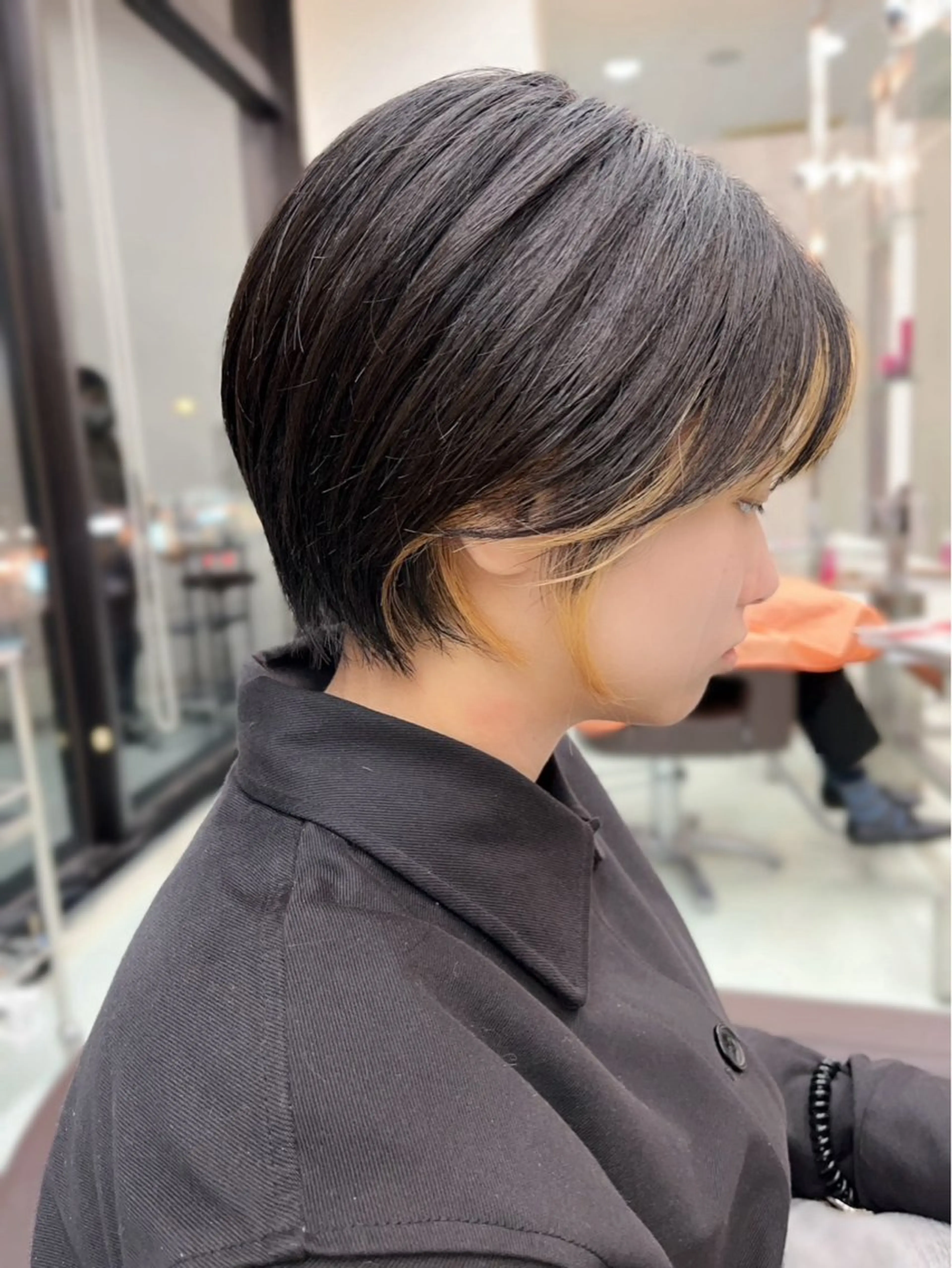 ショート カラー 美髪矯正✨美髪特化 /新井優馬のヘアスタイル