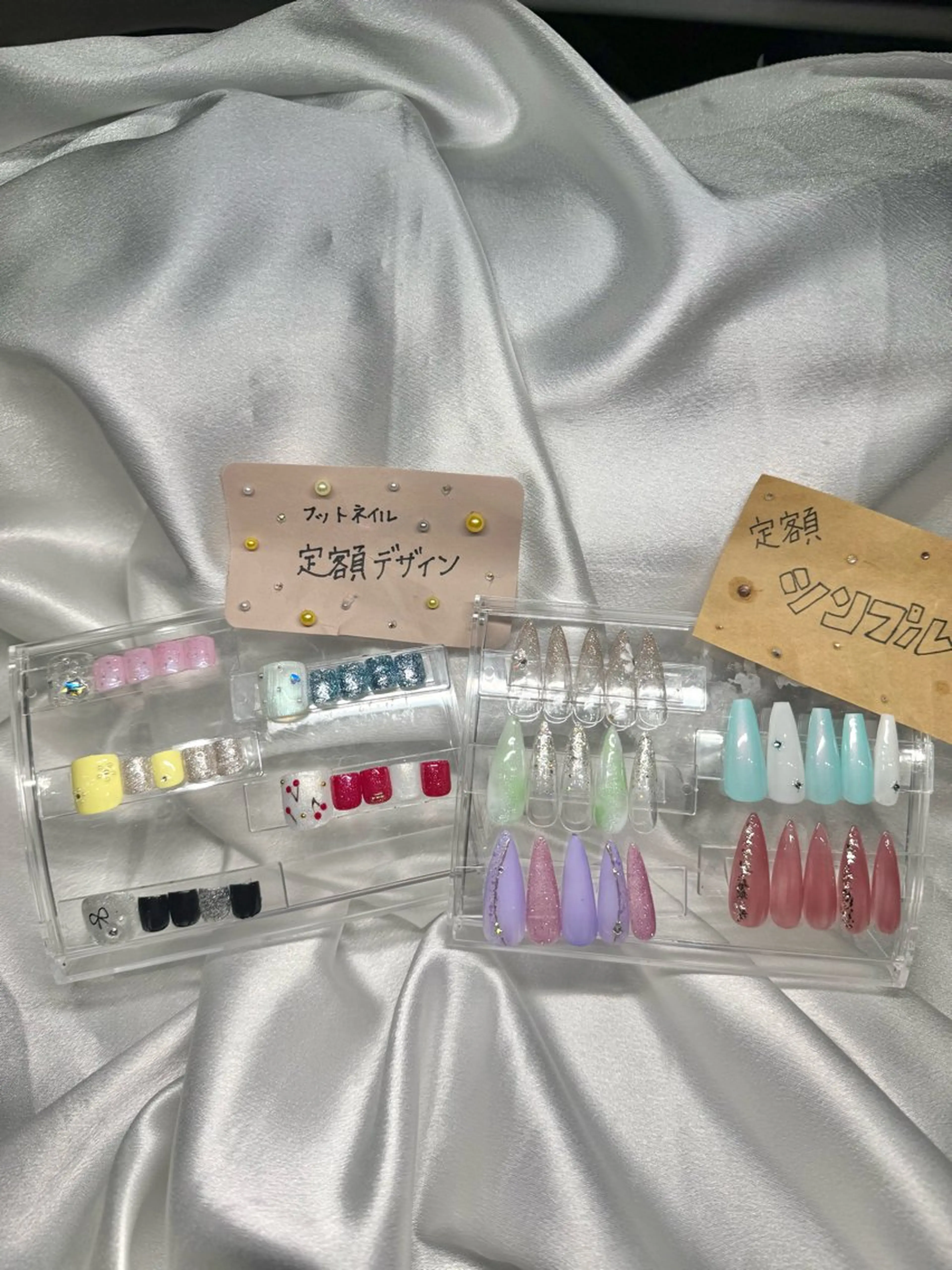 ネイル フットネイル ハンドネイル WINK DOLL RIANのネイルデザイン