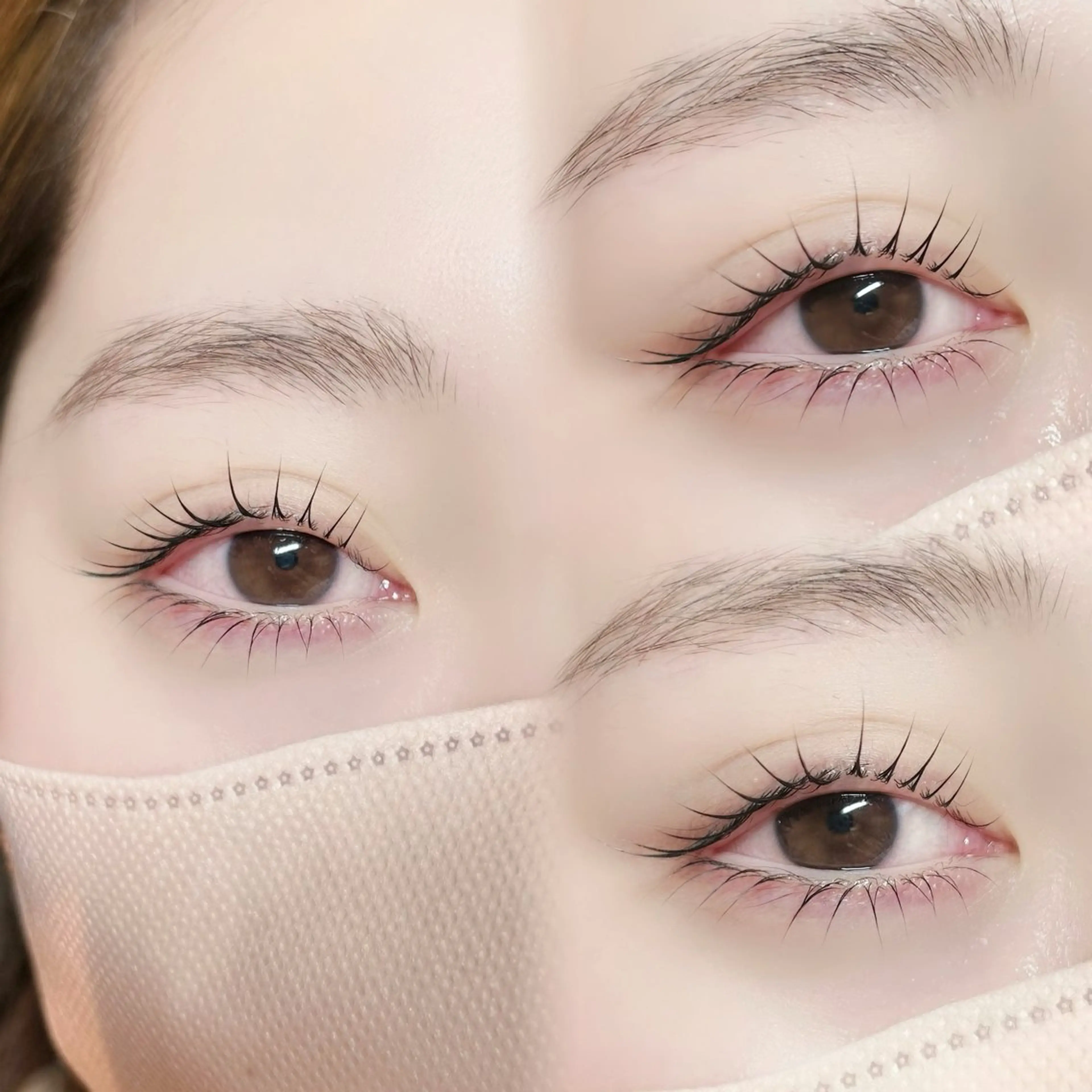 🩵💙上下パーマ🩷❤️はメリットだらけ🤩アイシャンプー＆美容液付きの写真