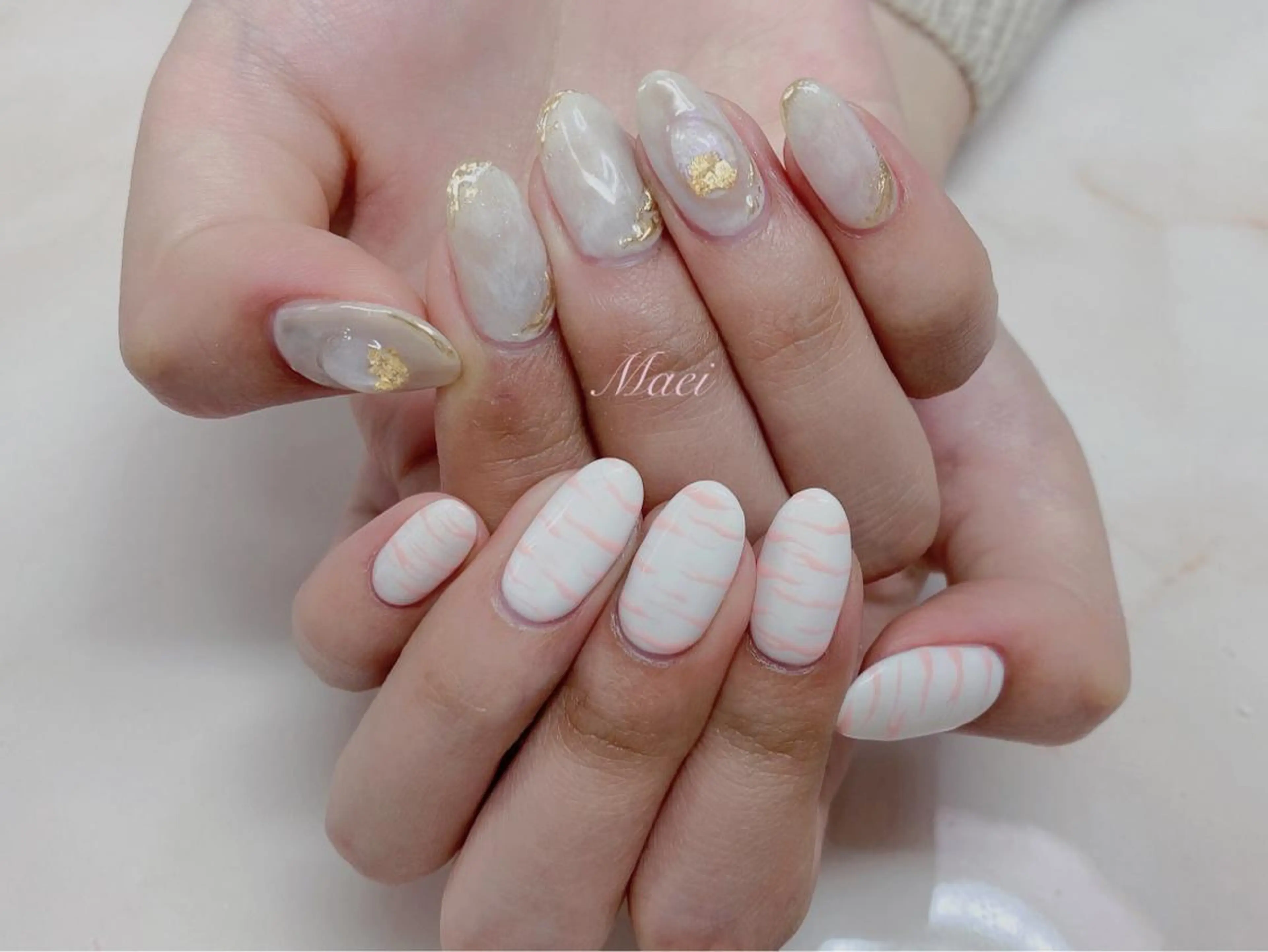 ネイル ハンドネイル ハンドケア NIMO ネイルサロンのネイルデザイン