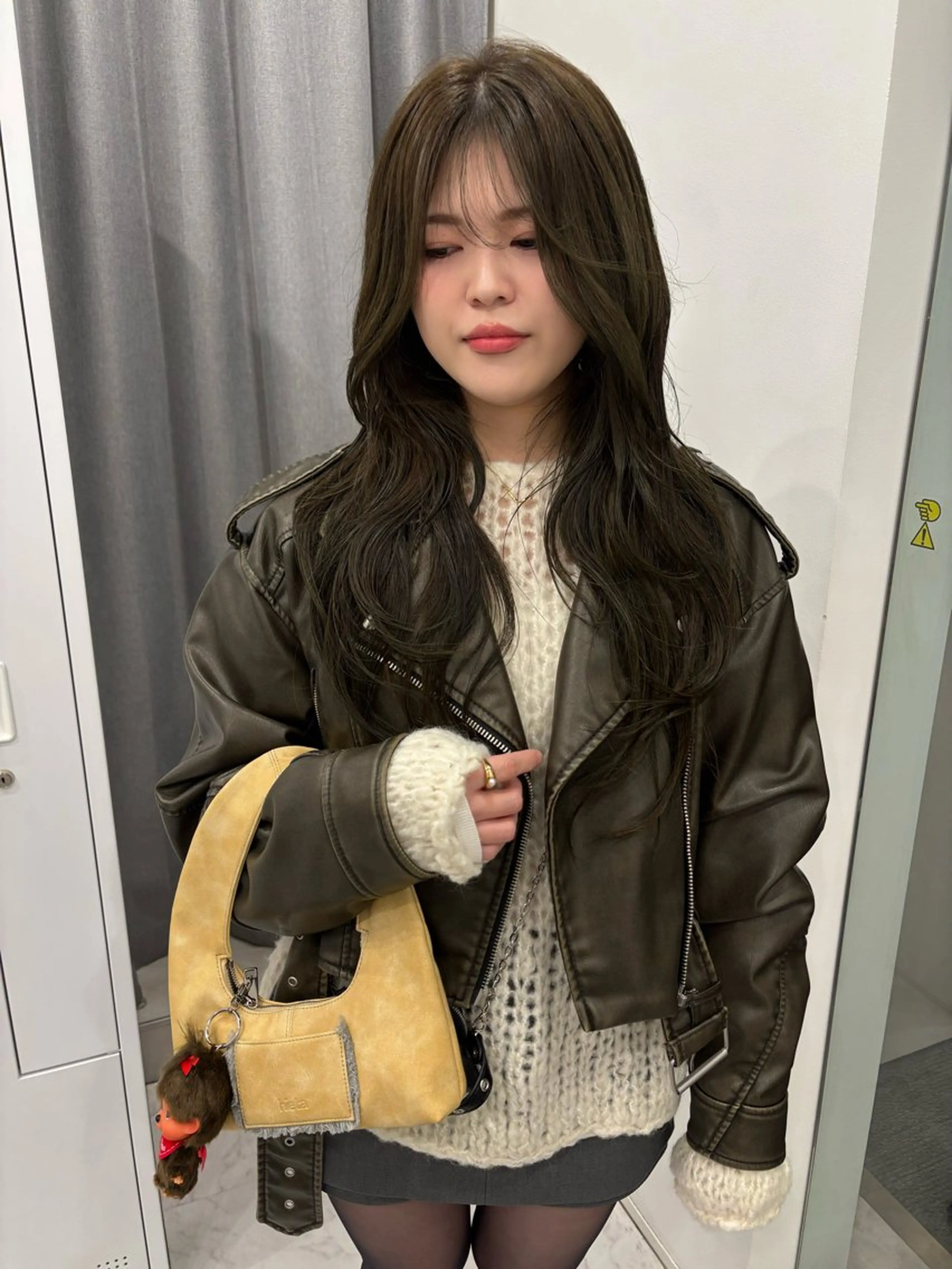 ロング 韓国風ヘア レイヤーカット カット ヘアカラー トリートメント レイヤーカット🎀 kanaのヘアスタイル