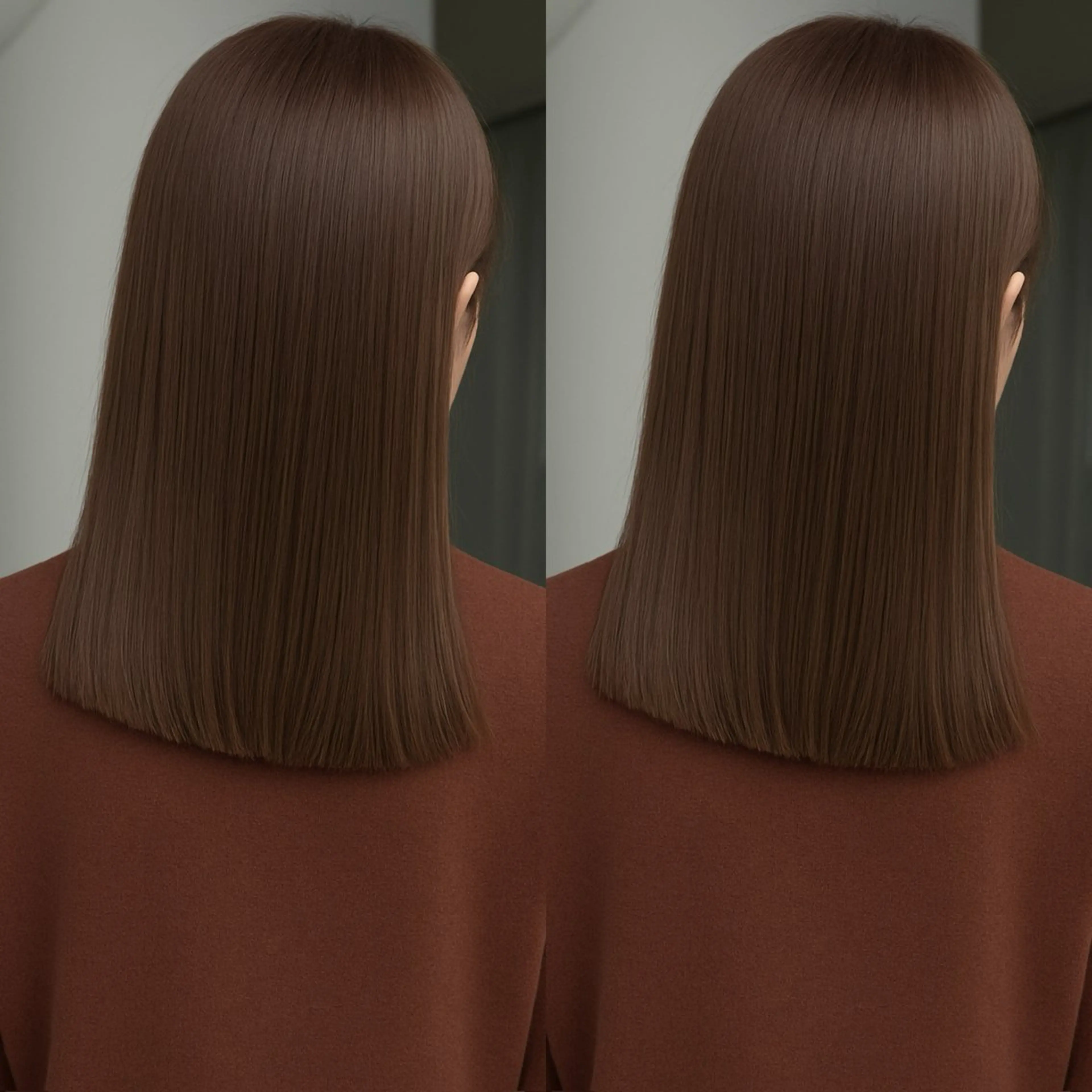 ミディアム カラー 切りっぱなしボブ ベージュカラー ブリーチ ダブルカラー グレージュ カット ヘアカラー トリートメント 小顔矯正/レイヤー 透明感カラー✨生真のヘアスタイル