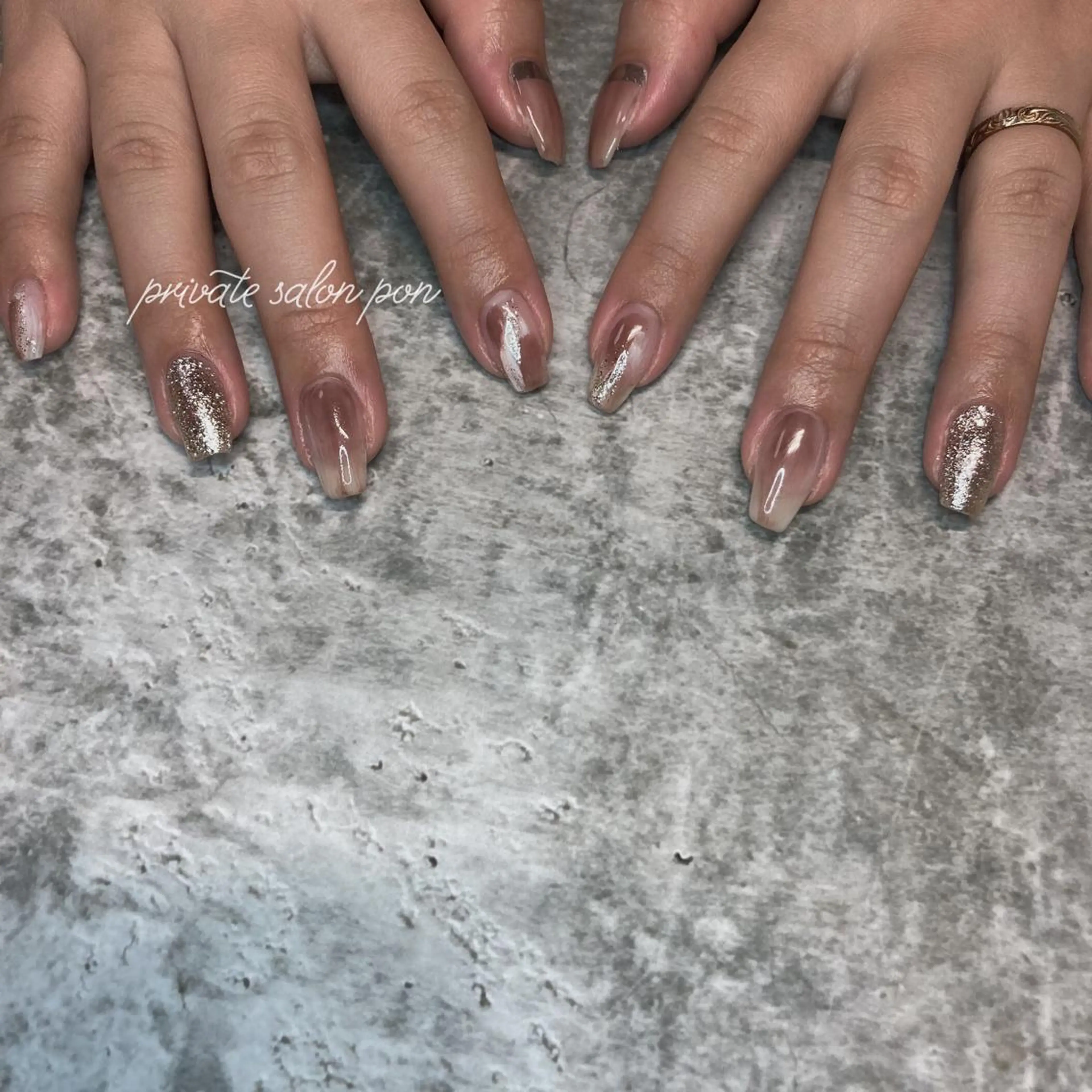 ネイル private salon　ponのネイルデザイン
