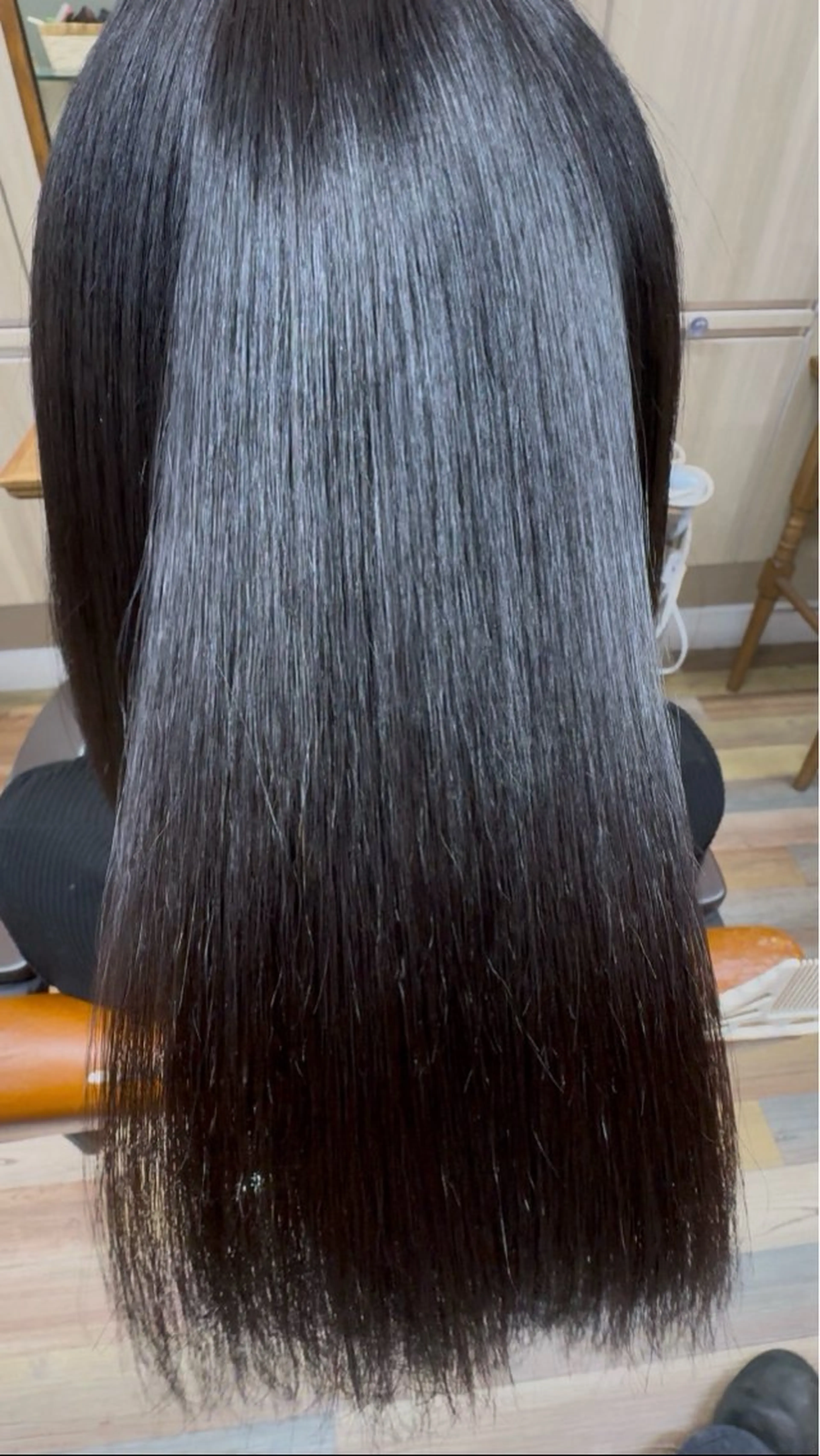 セミロング りんたろー /縮毛矯正のヘアスタイル