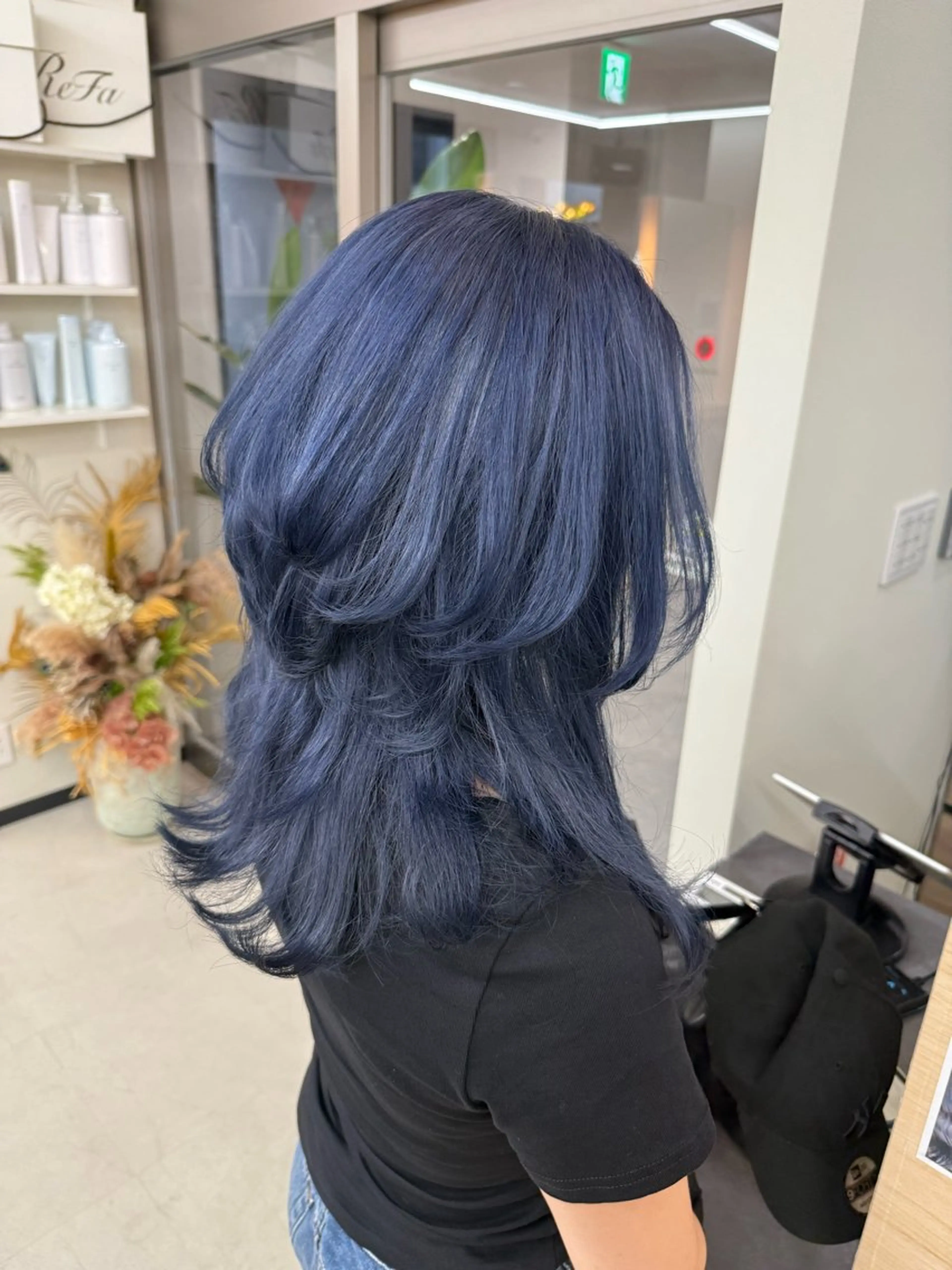 ミディアム カラー カット ヘアカラー トリートメント 𝐑𝐲𝐮𝐤𝐢 【店長】ALEAPのヘアスタイル