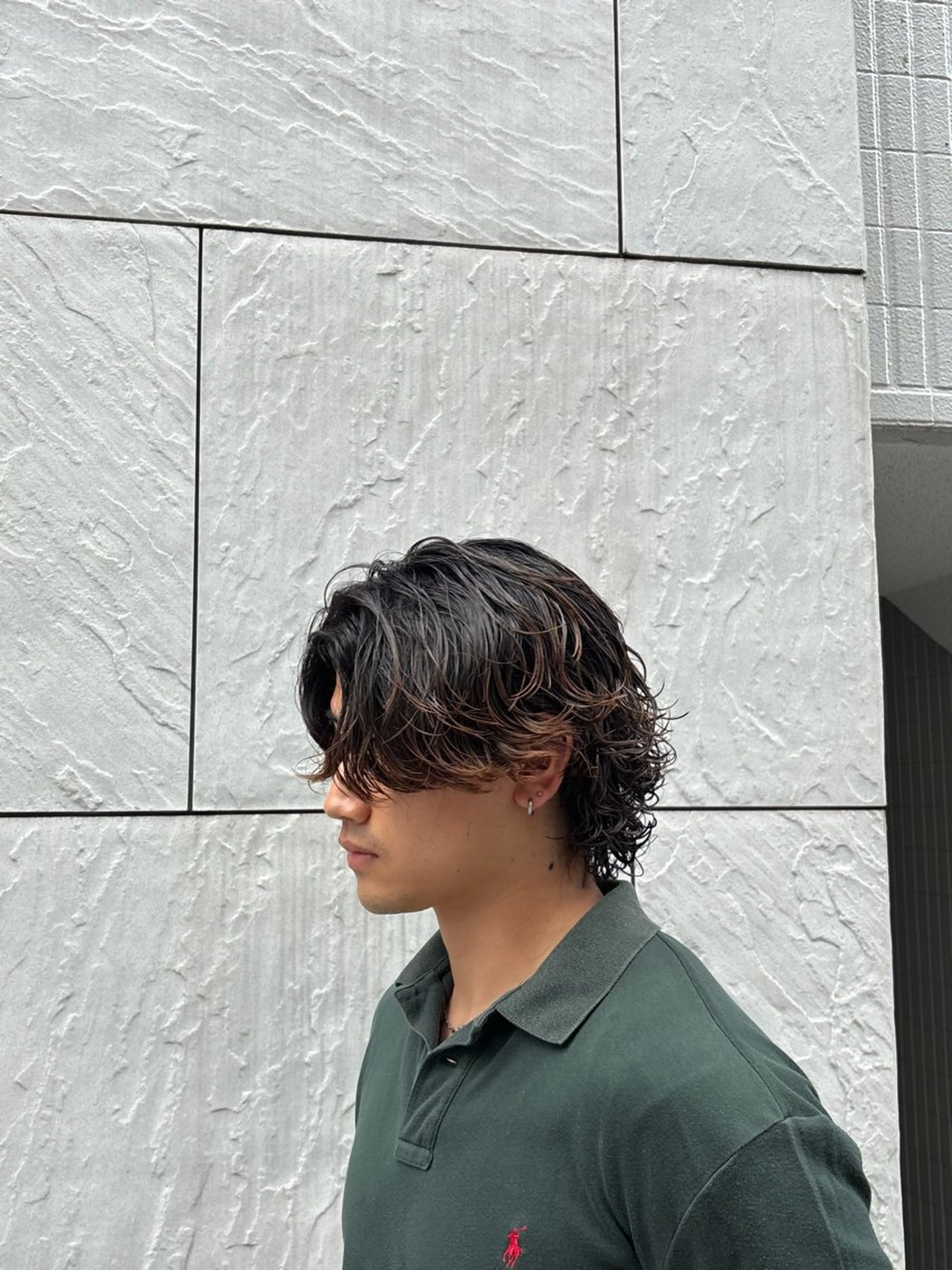 やりすぎないオシャレパーマ✨カット×ニュアンスサーフカール、サーフカールの写真